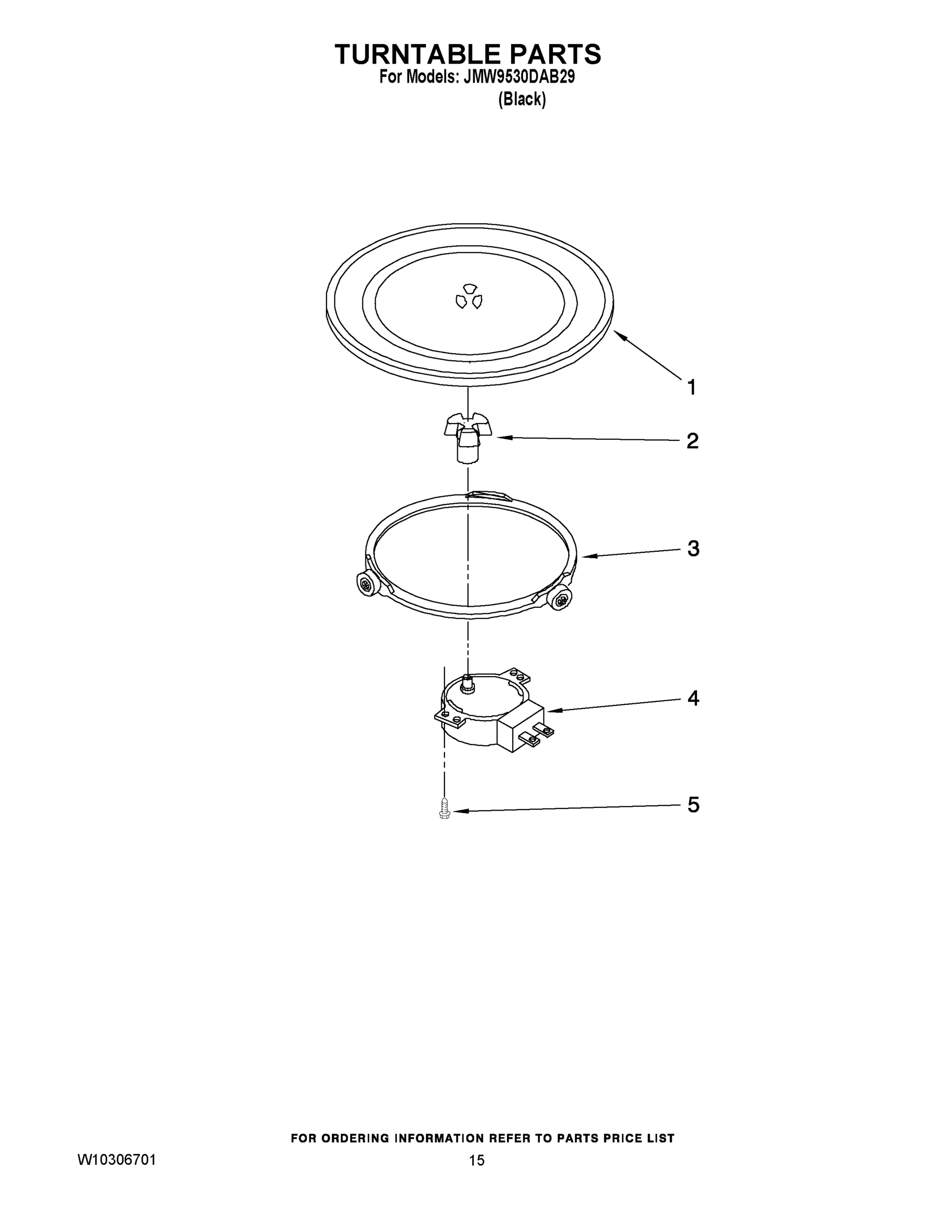 10 - TURNTABLE PARTS