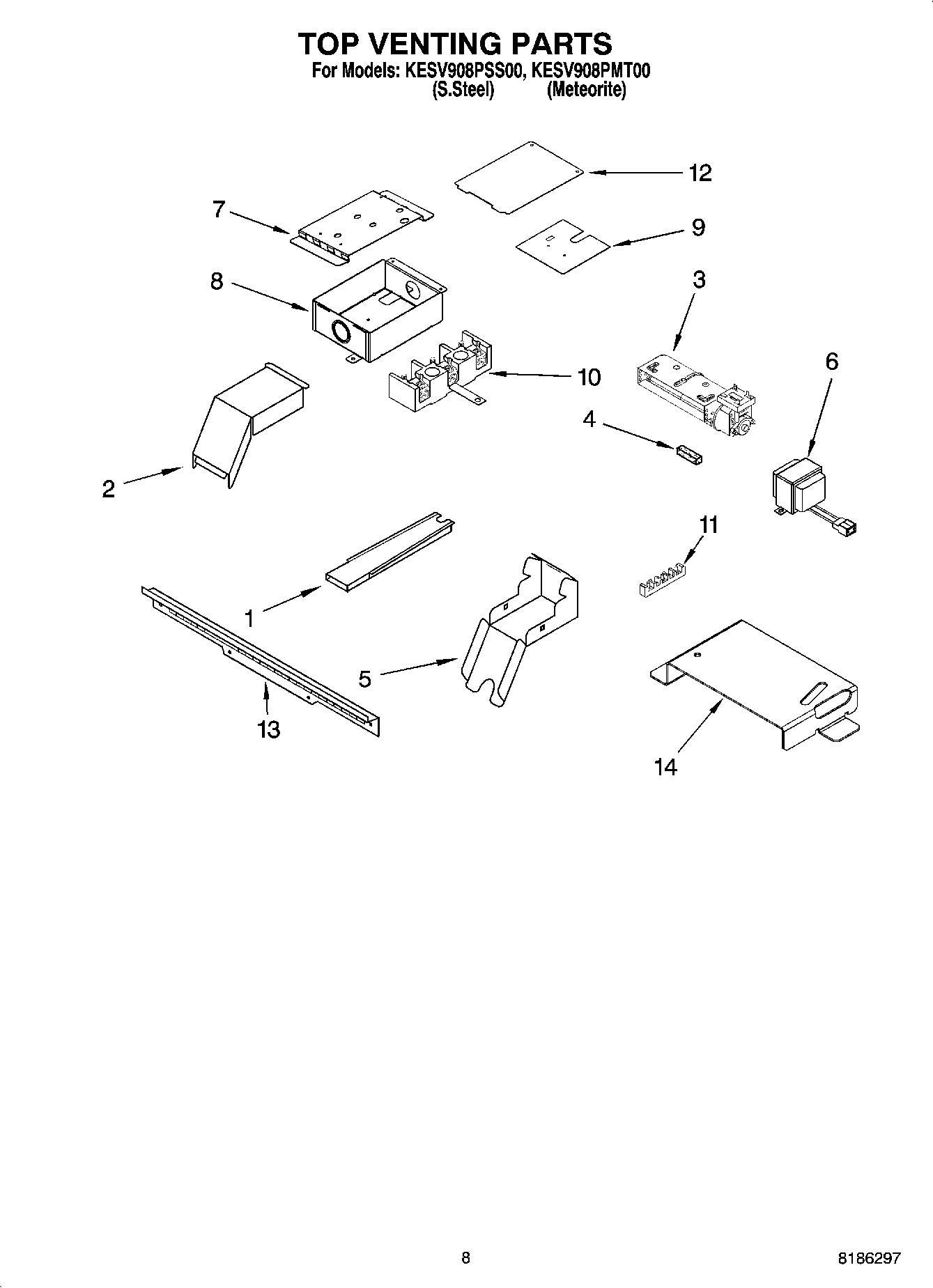 06 - TOP VENTING PARTS, OPTIONAL PARTS