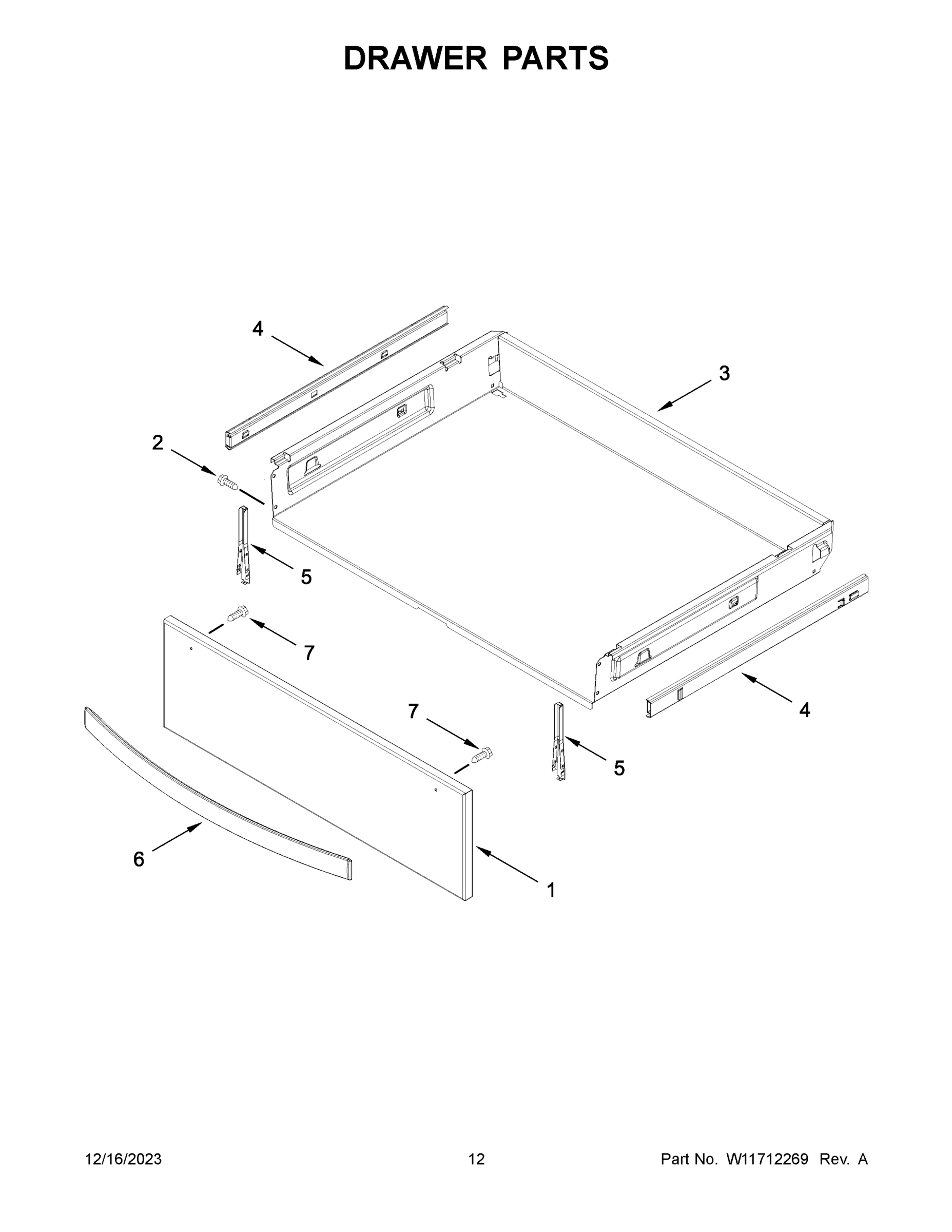 07 - DRAWER PARTS