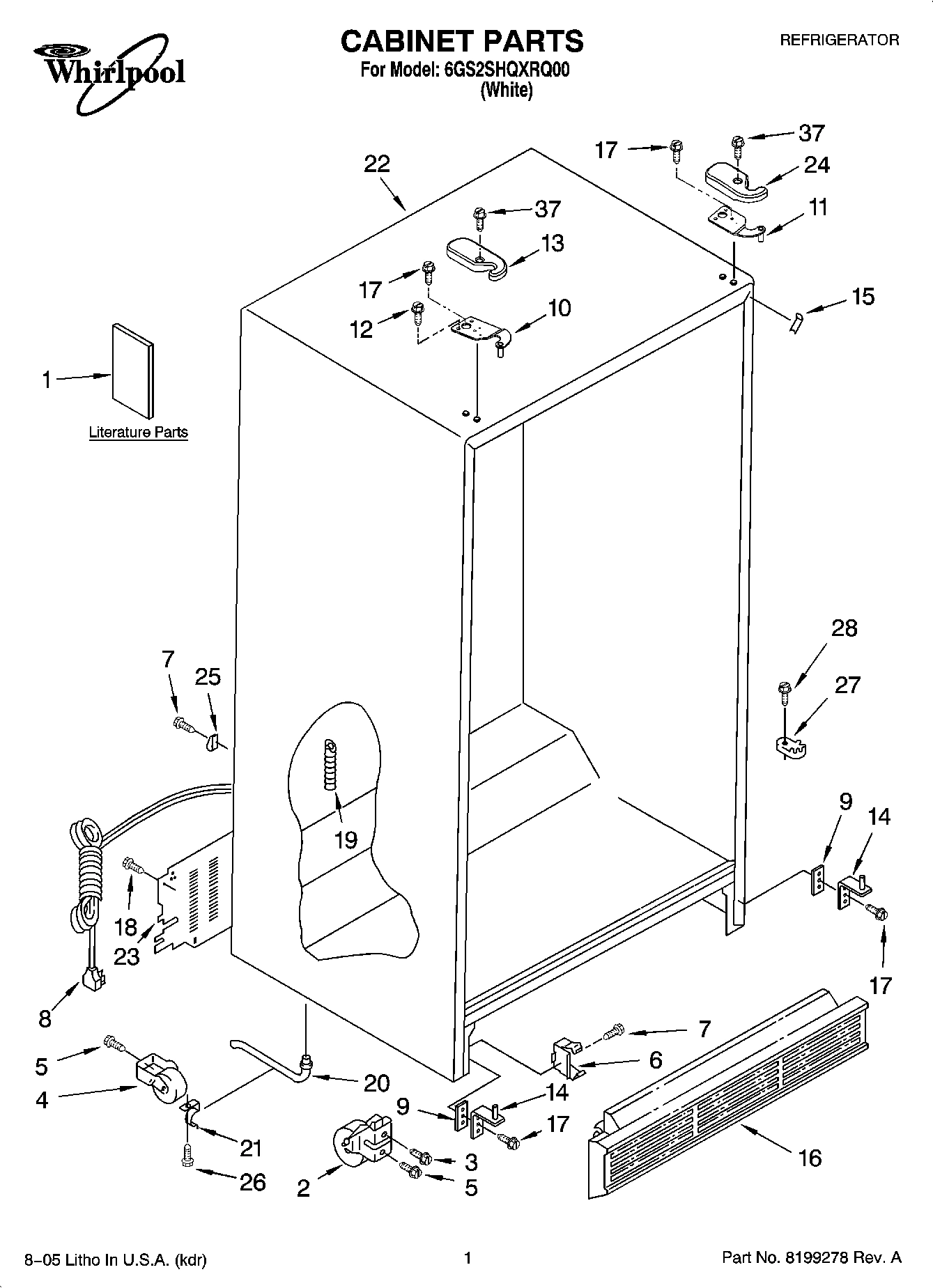 01 - CABINET PARTS