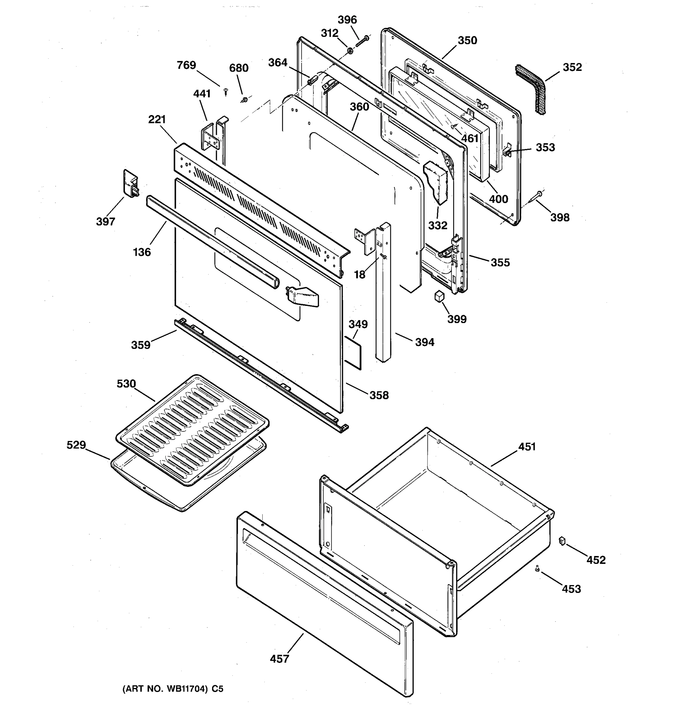 DOOR & DRAWER PARTS