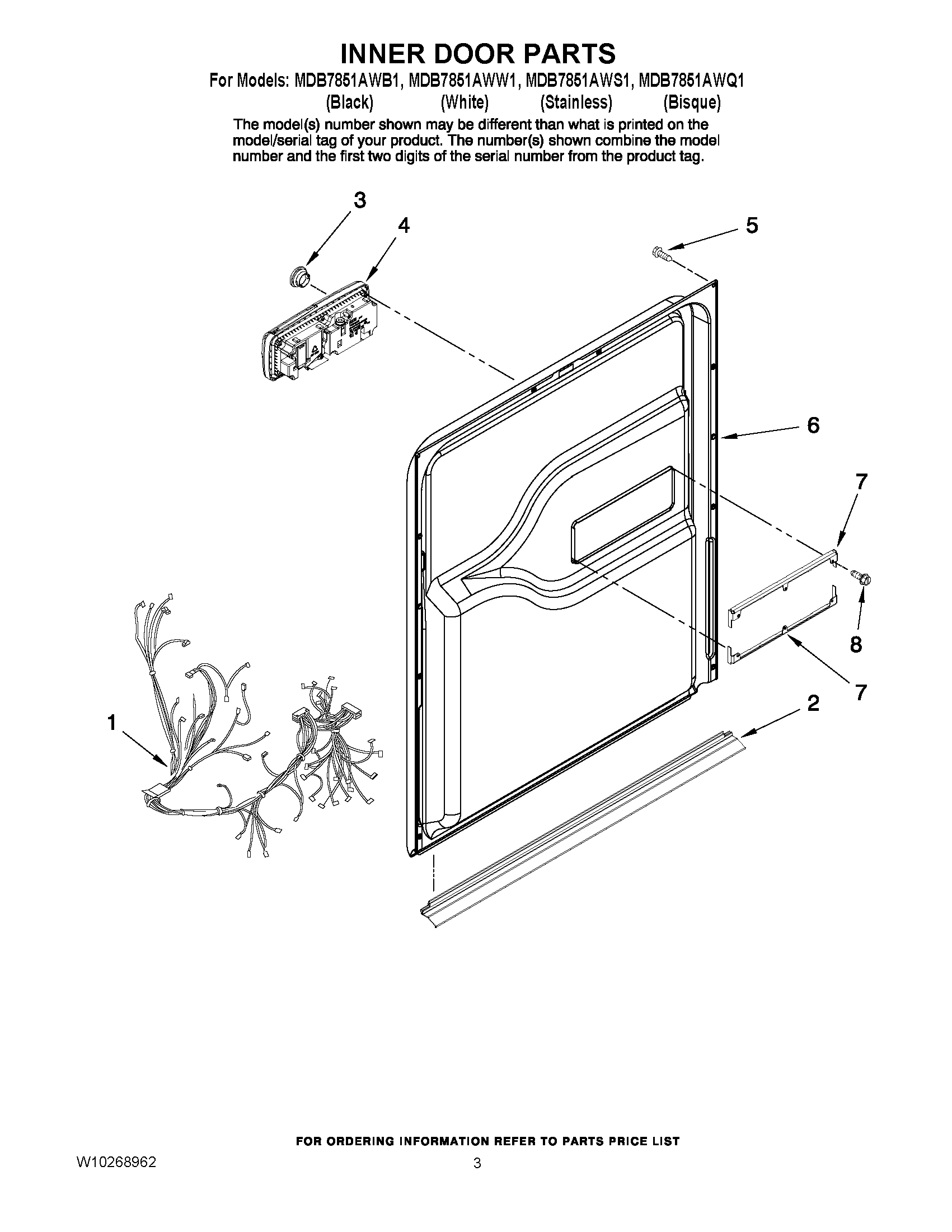 03 - INNER DOOR PARTS
