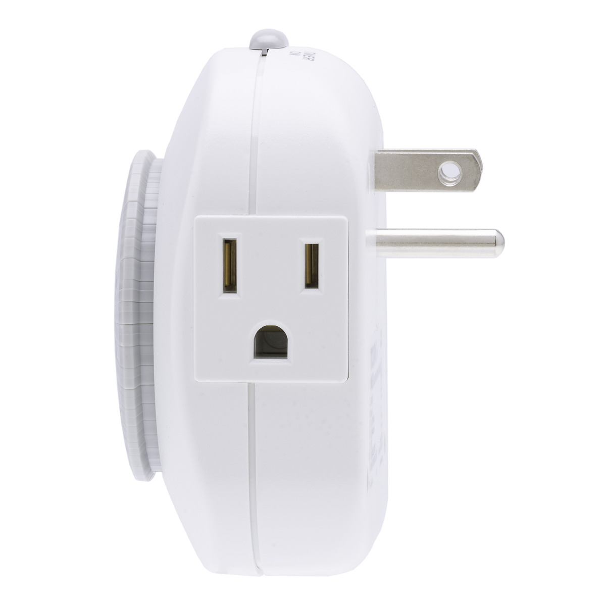 2x Indoor 24-Hour Plug In Grounded Daily Mechanical 2 Outlet Timer Light  Switch 879565106829