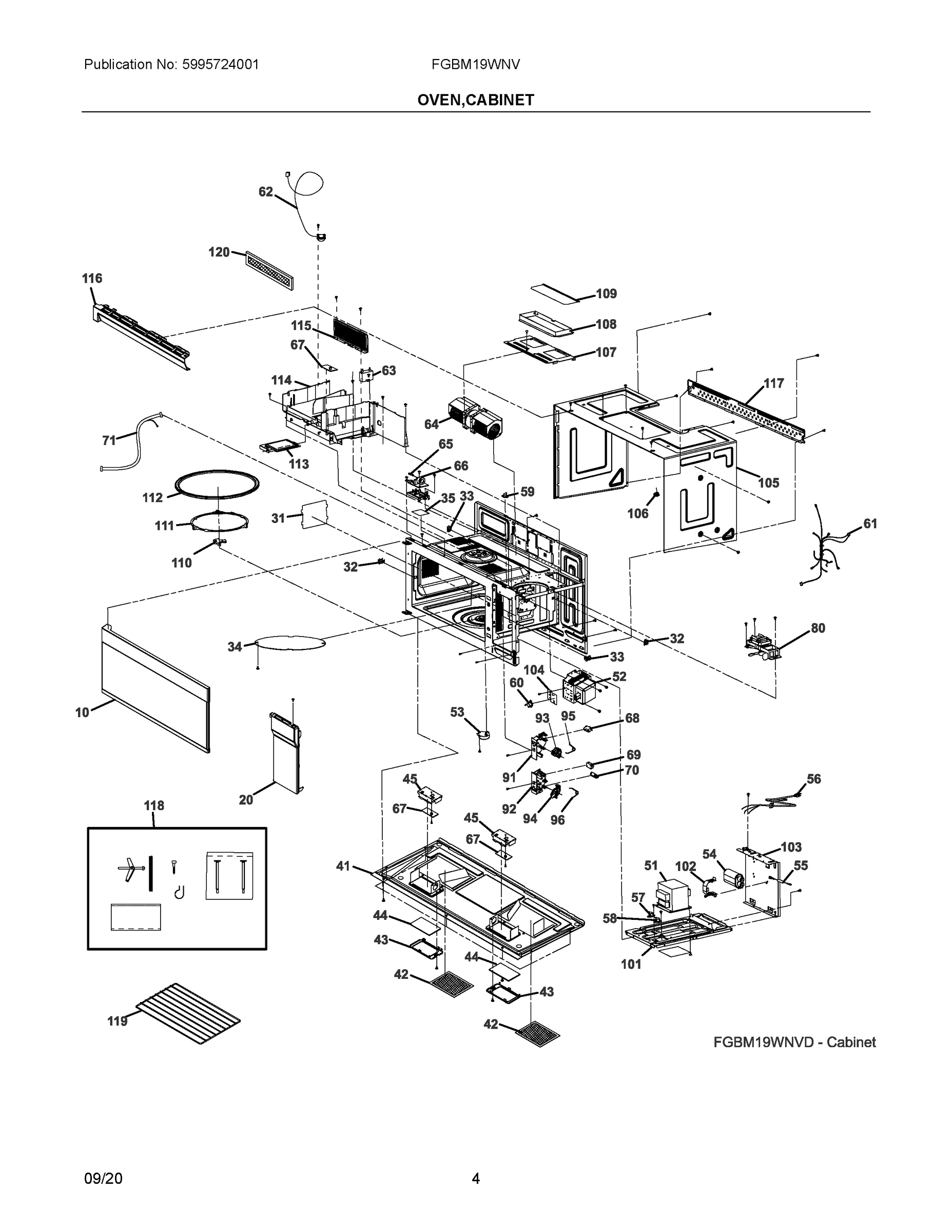 02 - OVEN,CABINET