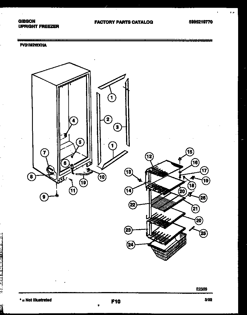 02 - CABINET PARTS
