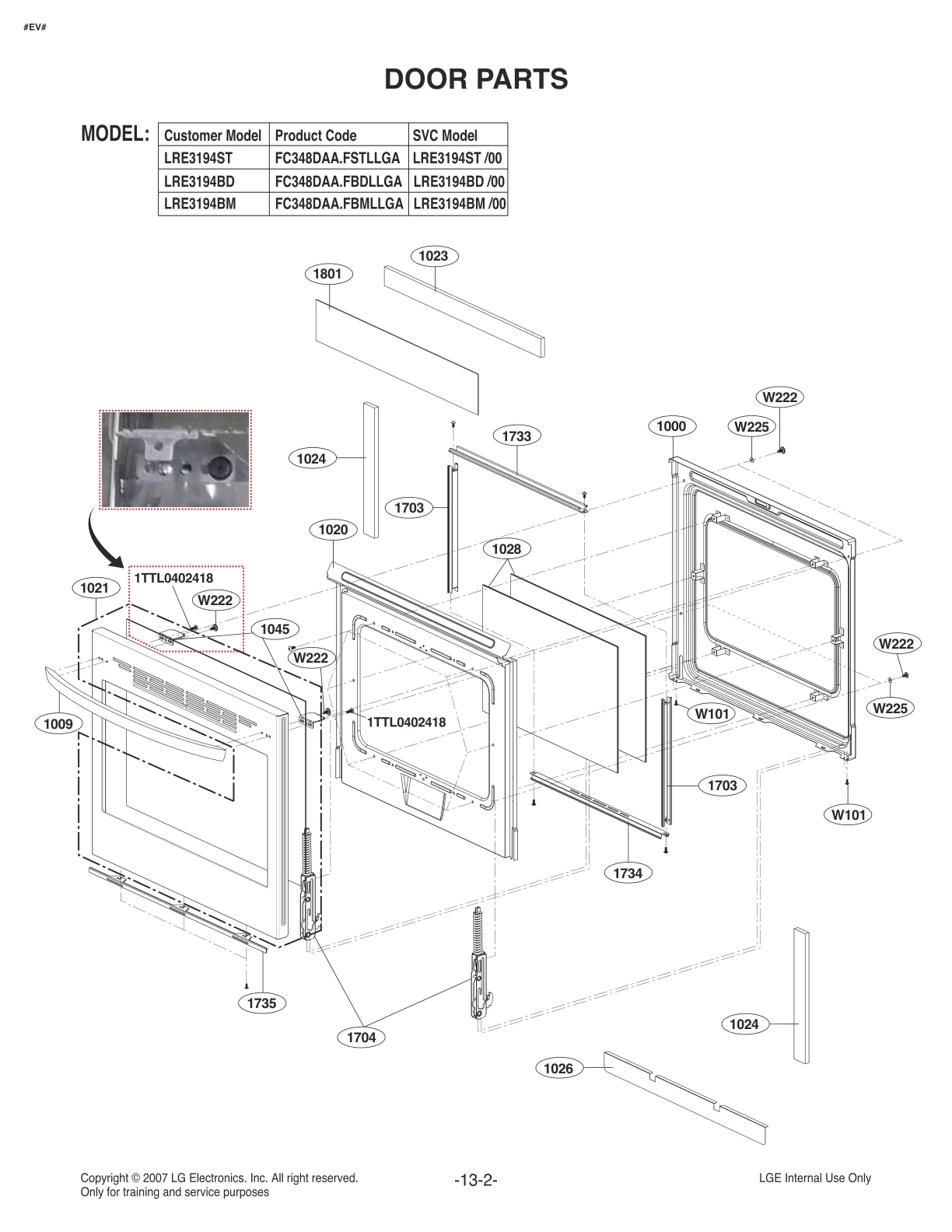 DOOR PARTS