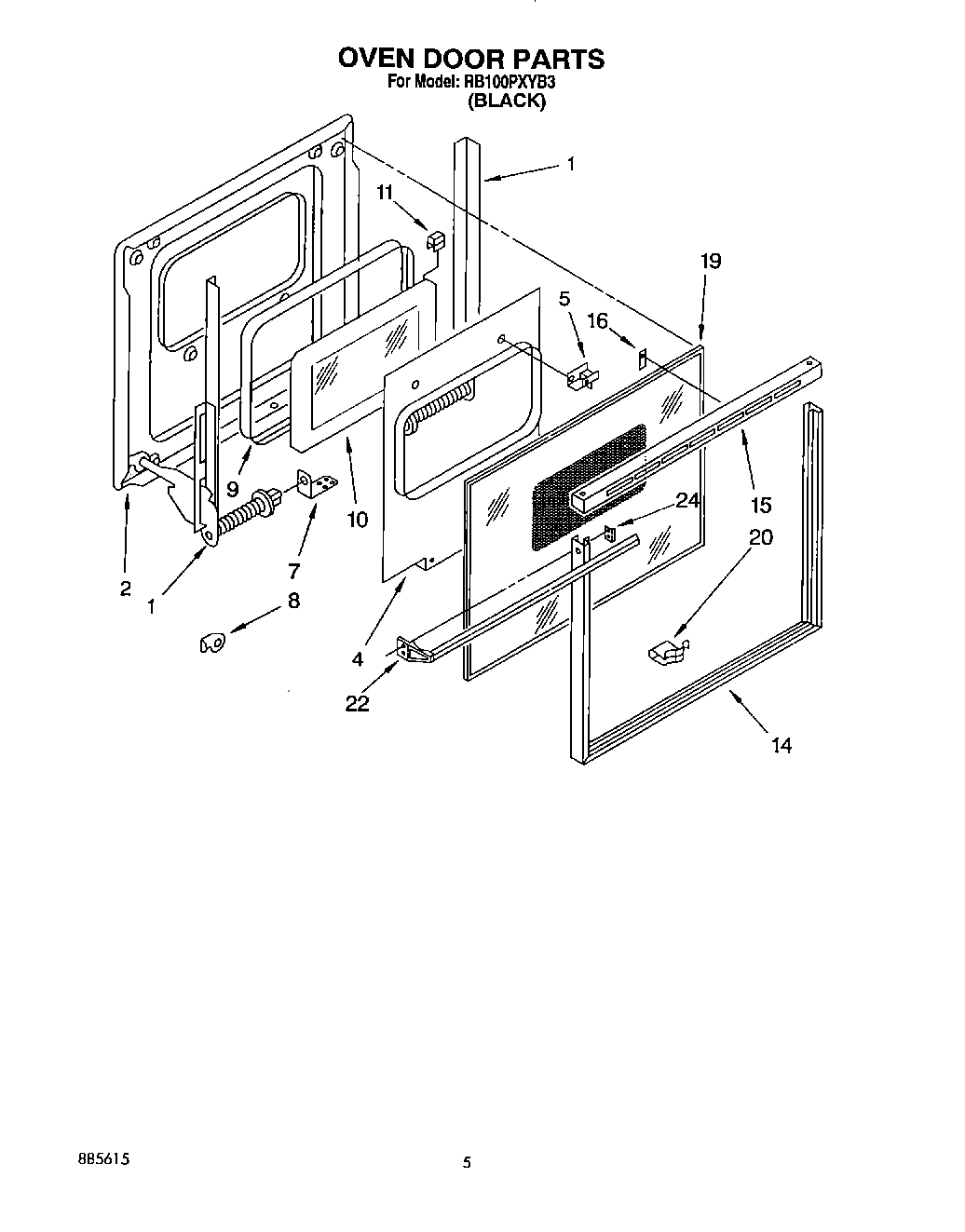 03 - OVEN DOOR