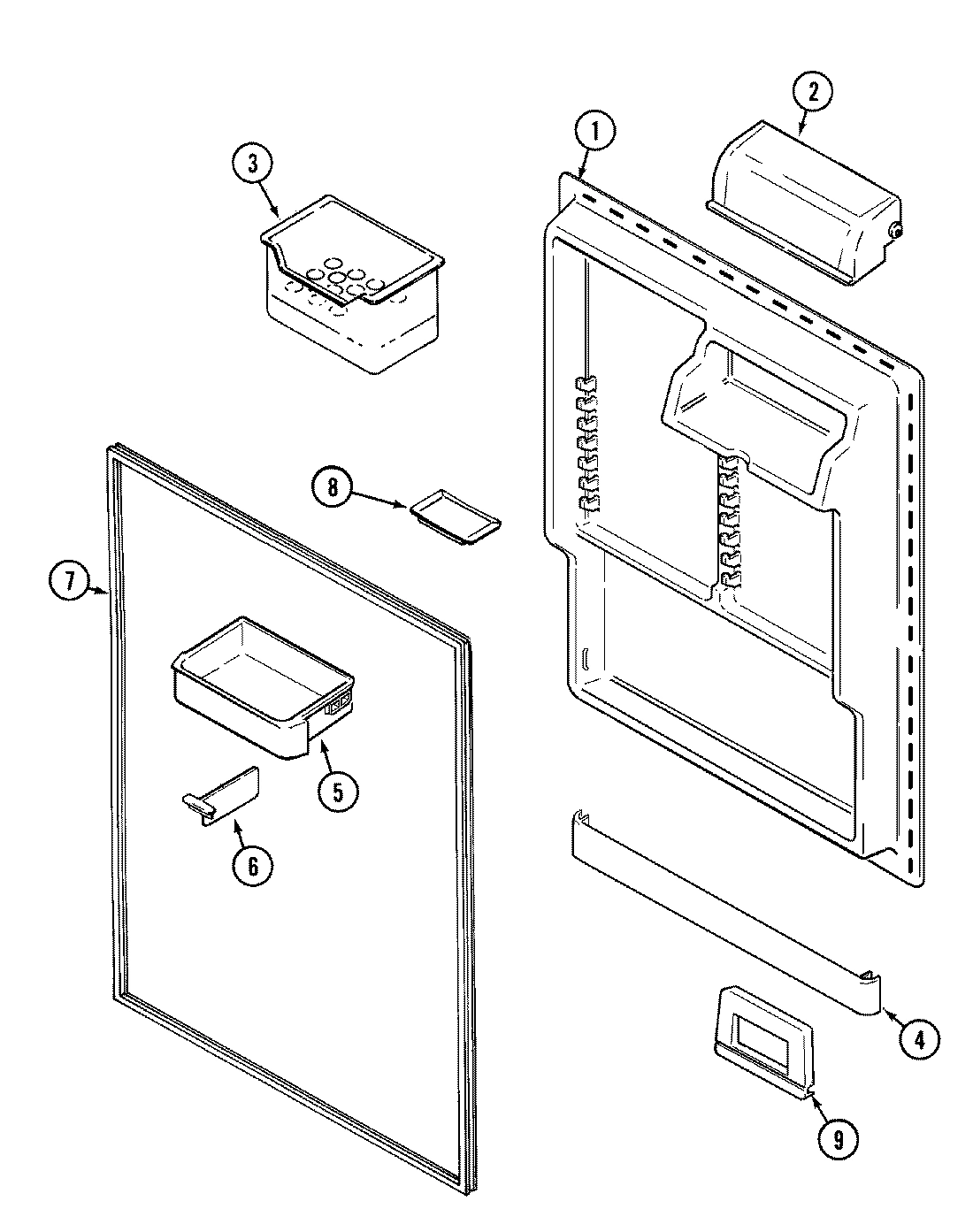 06 - FRESH FOOD INNER DOOR