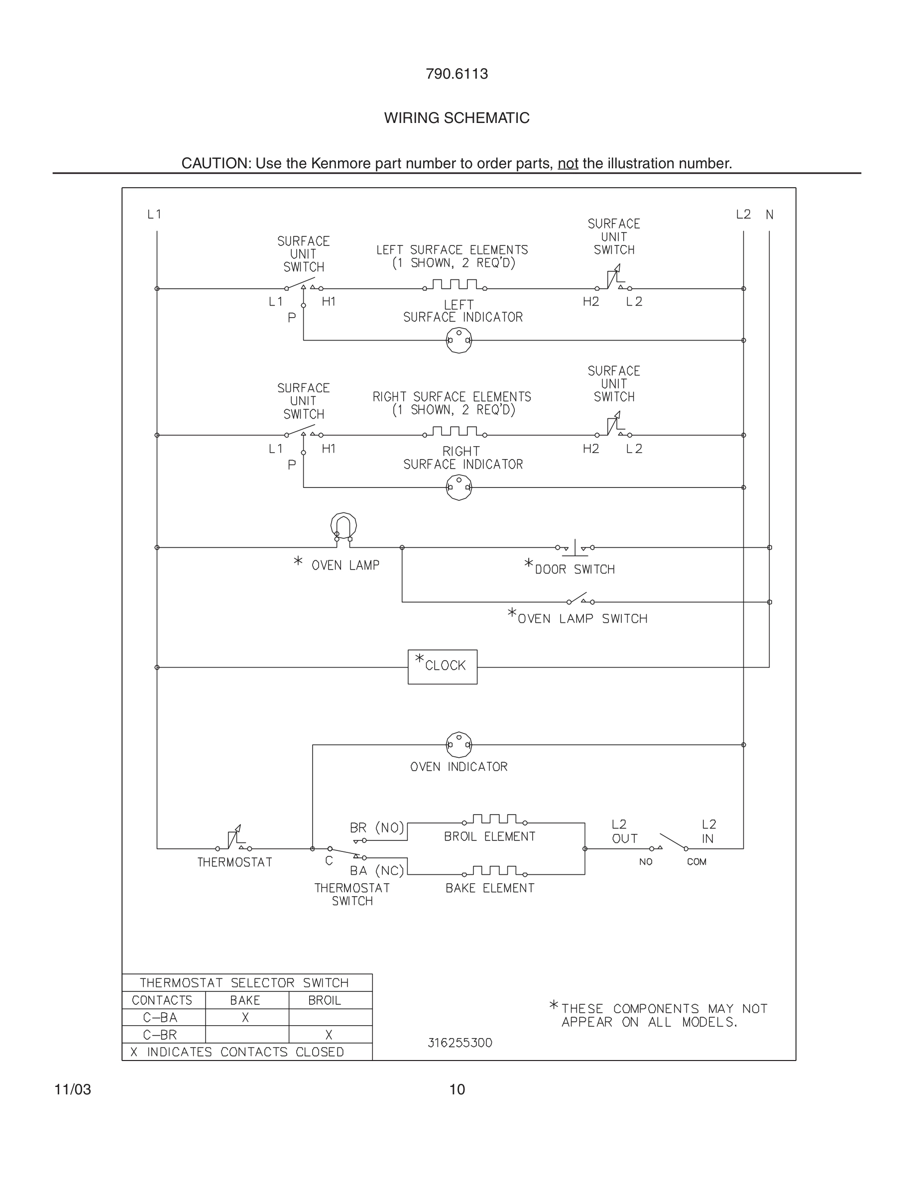 10 - WIRING SCHEMATIC