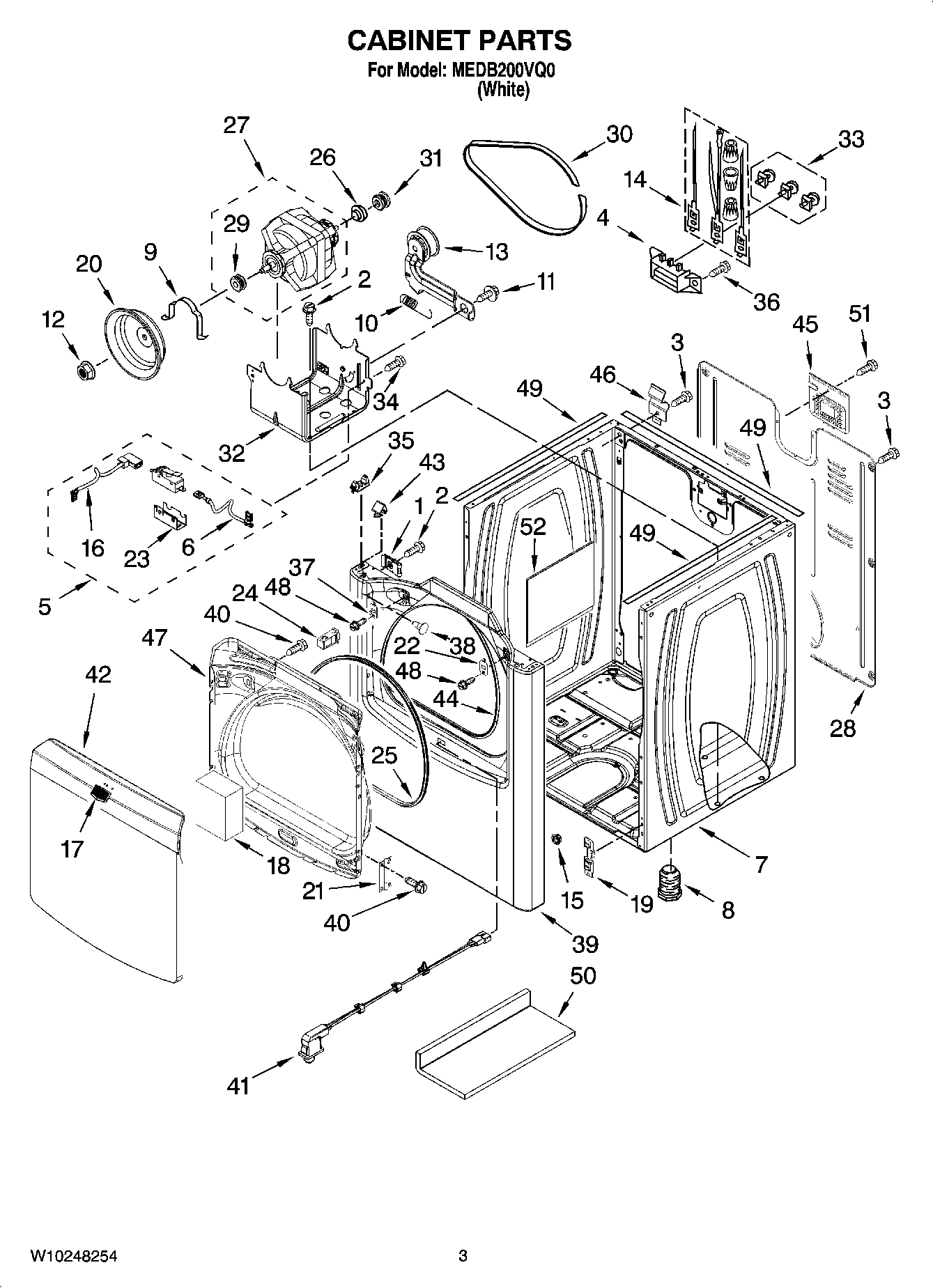 02 - CABINET PARTS