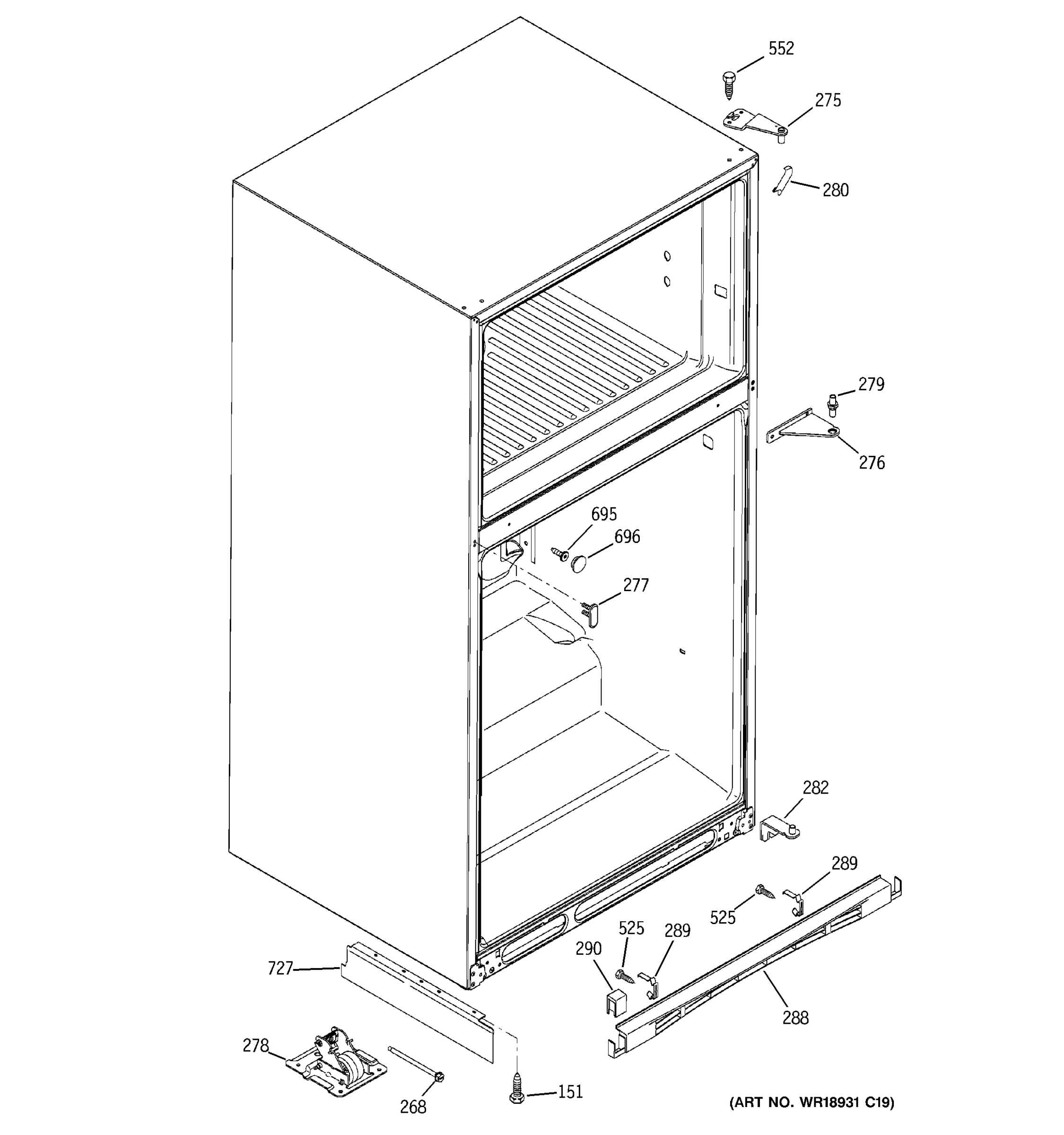 CASE PARTS