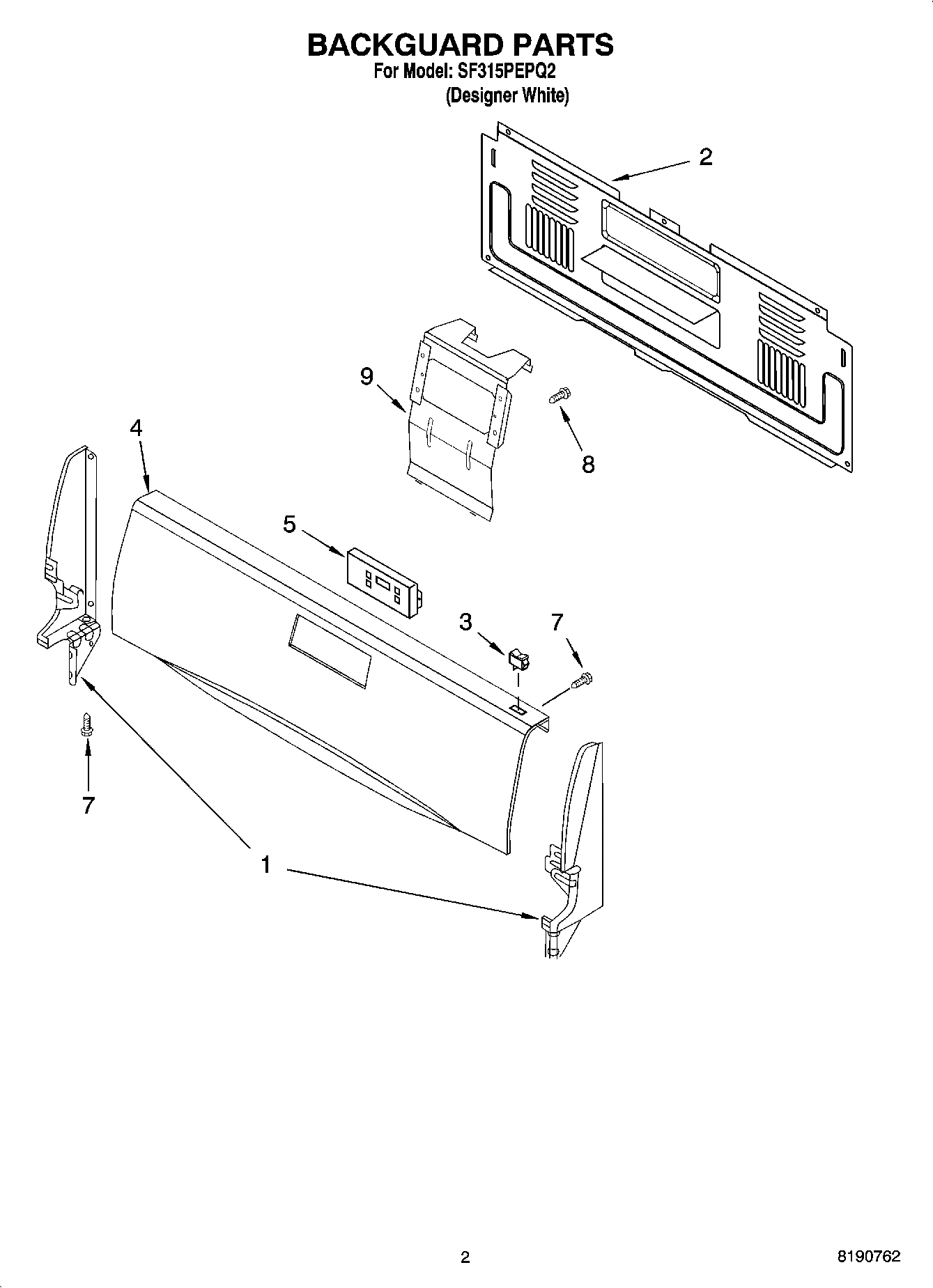 02 - BACKGUARD PARTS