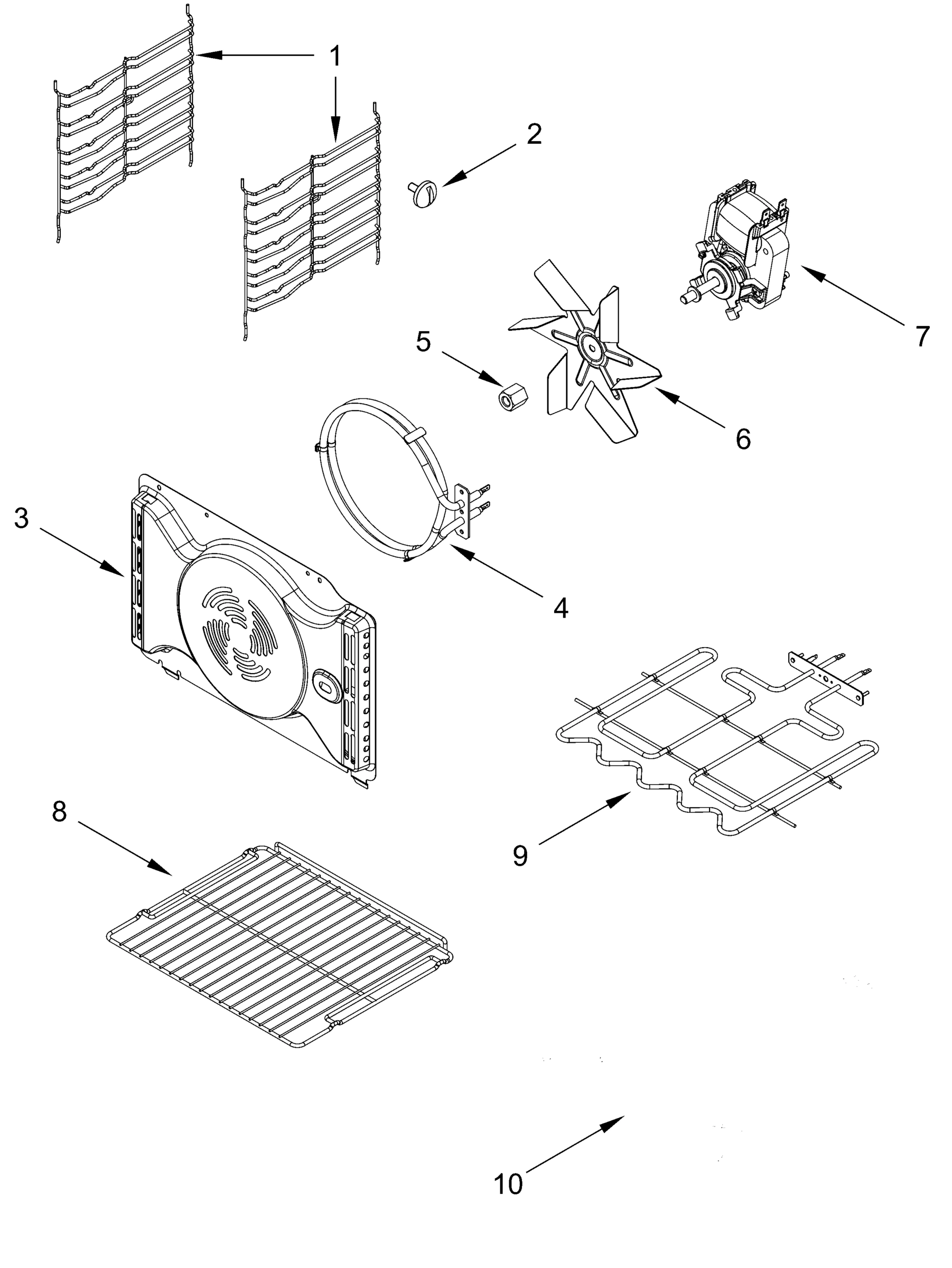 INTERNAL OVEN PARTS