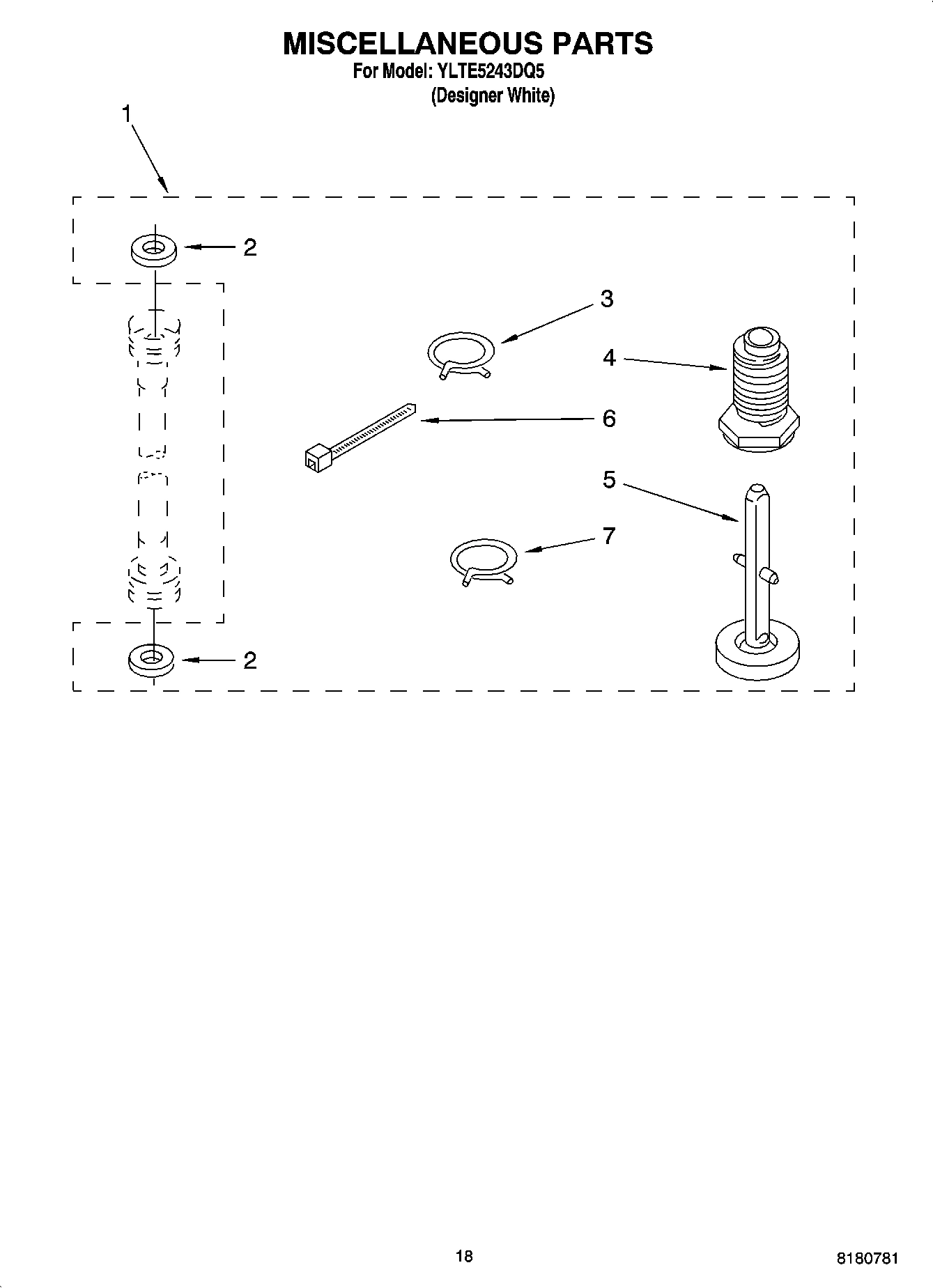 15 - MISCELLANEOUS  PARTS, OPTIONAL PARTS (NOT INCLUDED)
