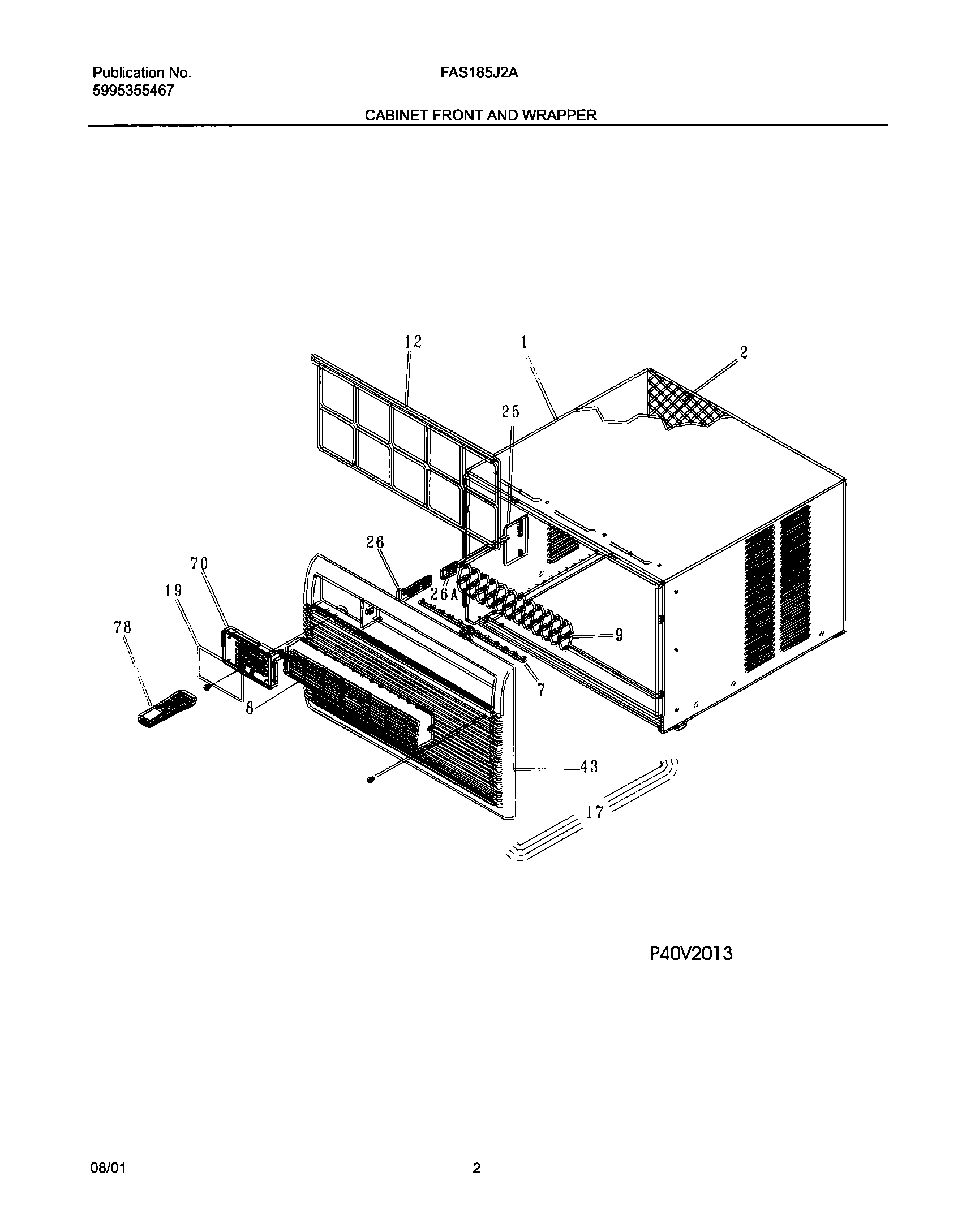 03 - WRAPPER/CABINET FRONT