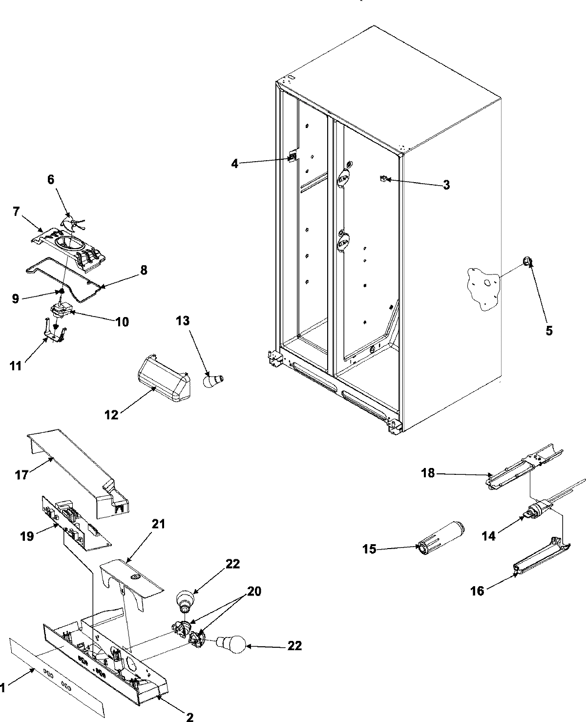 06 - EVAP FAN ASSY AND CONTROLS