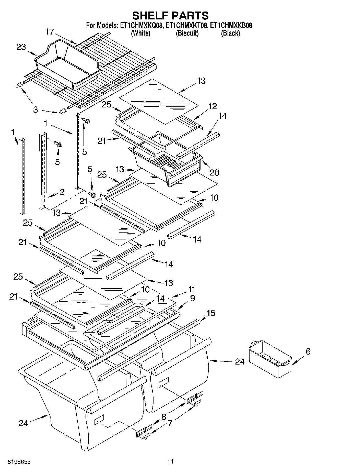 06 - SHELF PARTS, OPTIONAL PARTS