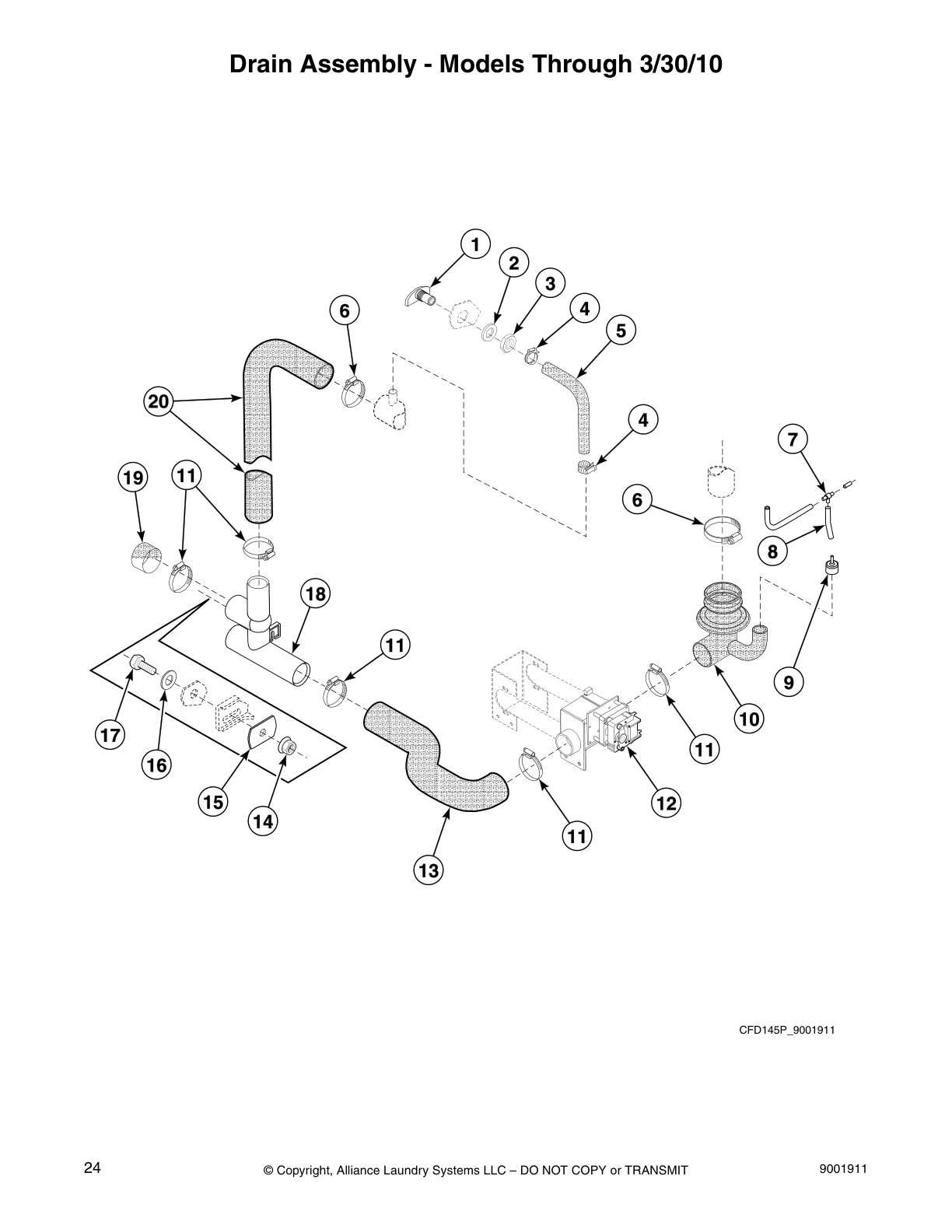 Drain Assembly - Models Through 3/30/10