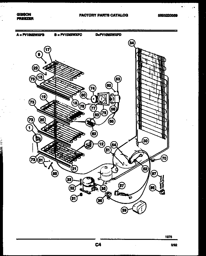 04 - SYSTEM AND AUTOMATIC DEFROST PARTS