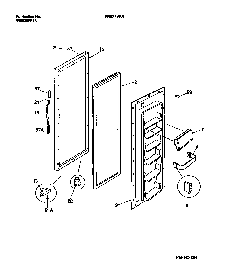 03 - REFRIGERATOR DOOR SECTION