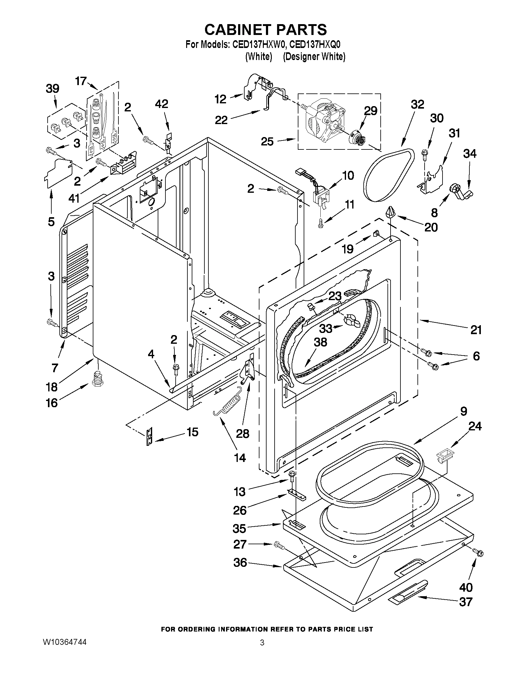 02 - CABINET PARTS