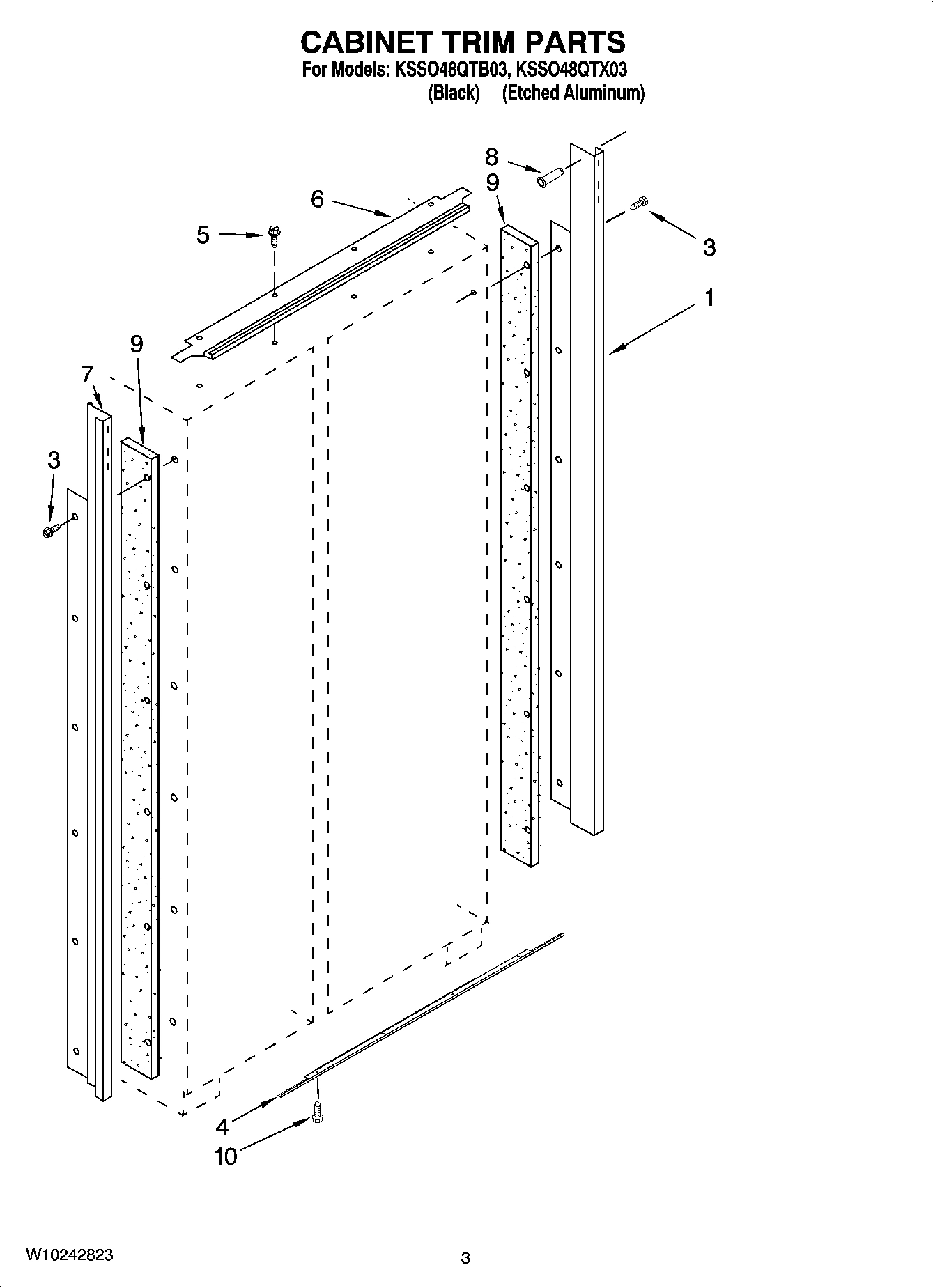02 - CABINET TRIM PARTS