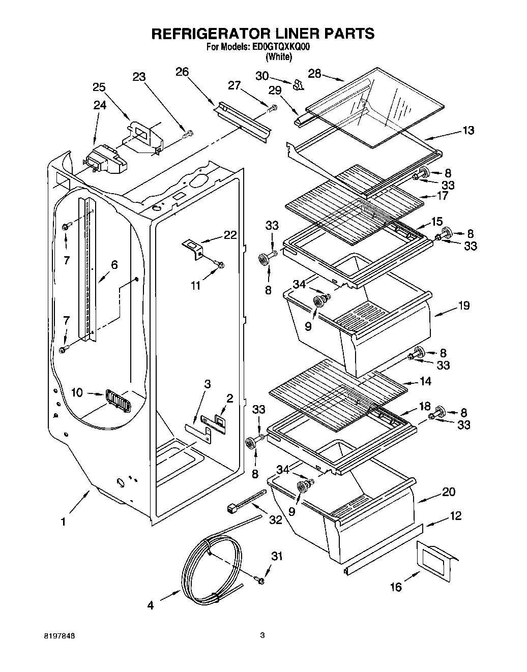 02 - REFRIGERATOR LINER