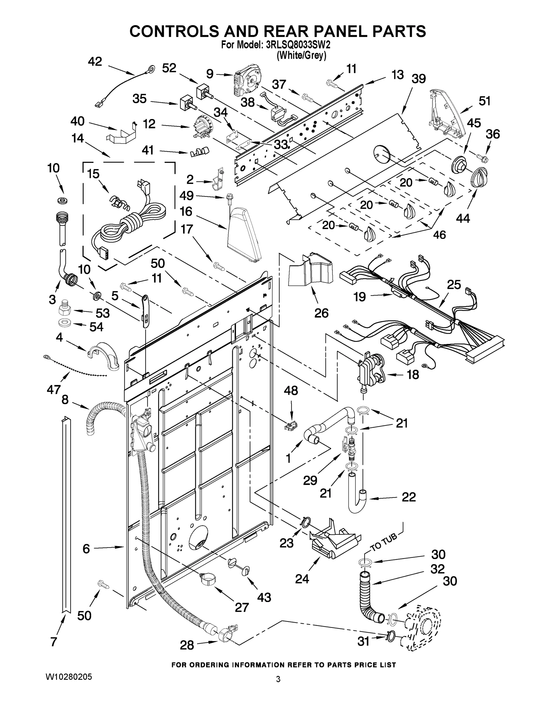 02 - CONTROLS AND REAR PANEL PARTS