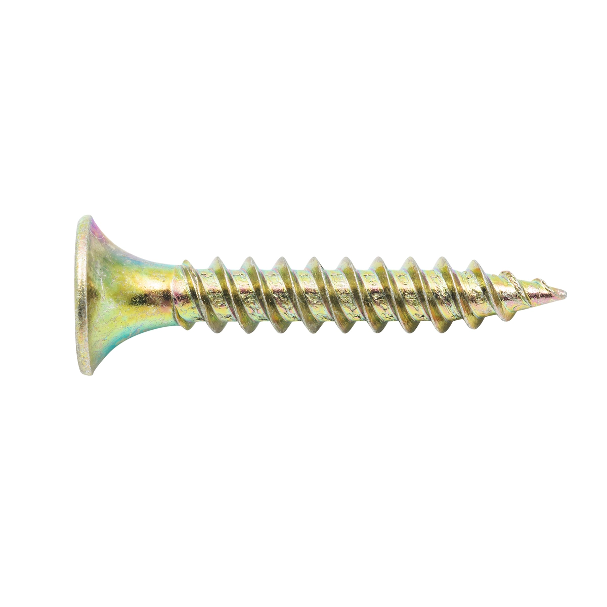ZENITH® 7G x 25mm Gold Passivated, Phillips Drive, Plasterboard Screws – Internal Use – 100 Pack