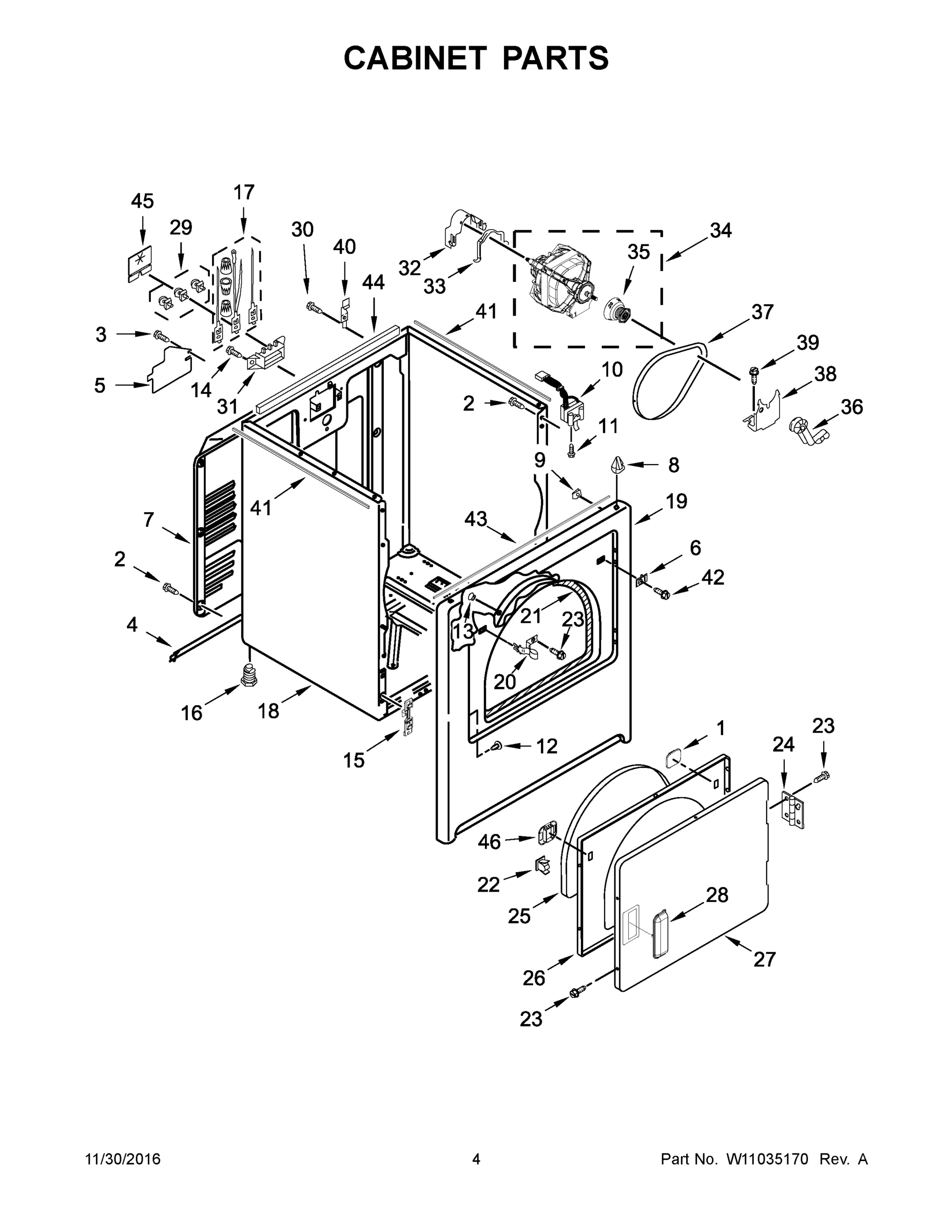 03 - CABINET PARTS