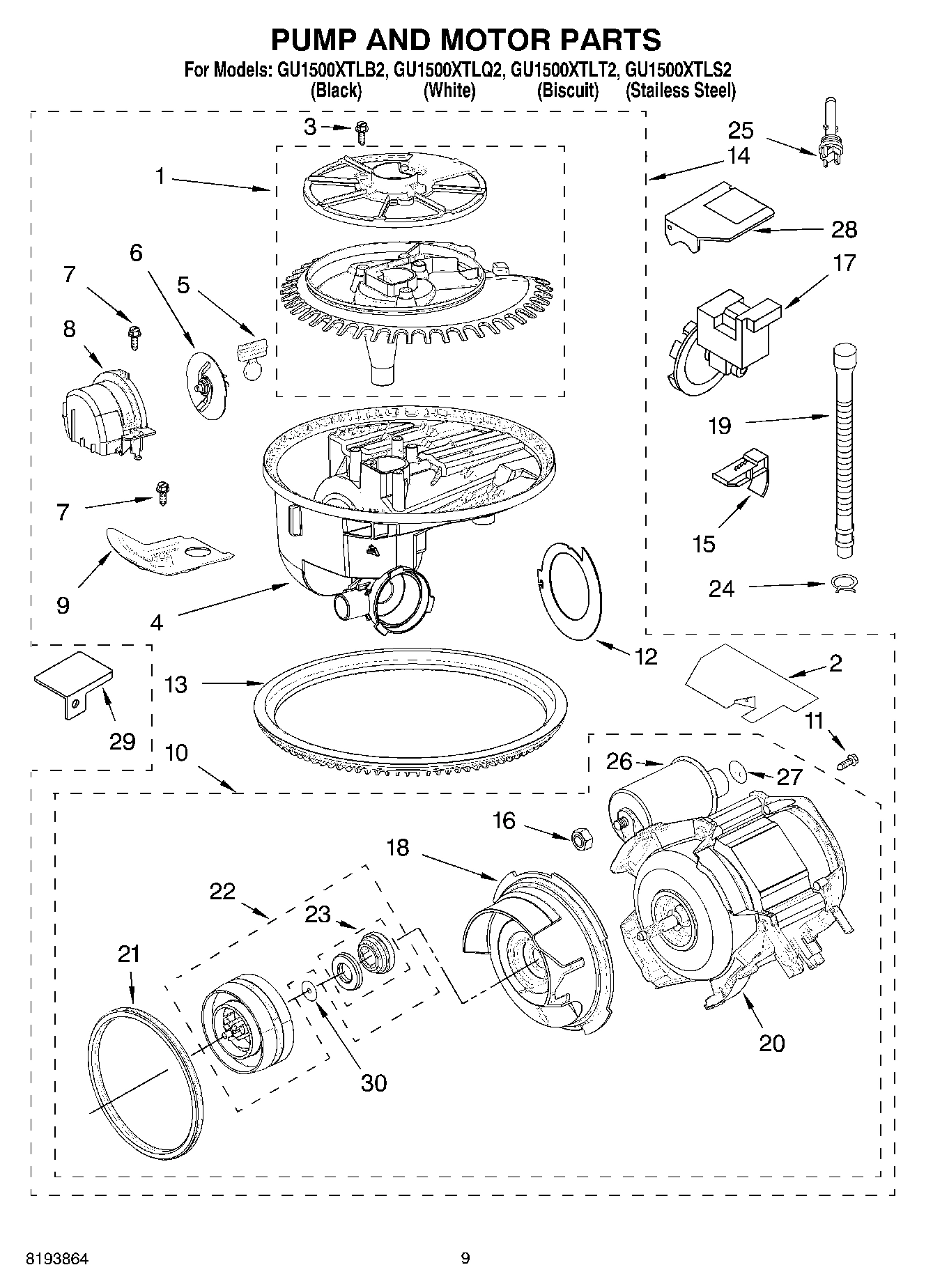 08 - PUMP AND MOTOR PARTS