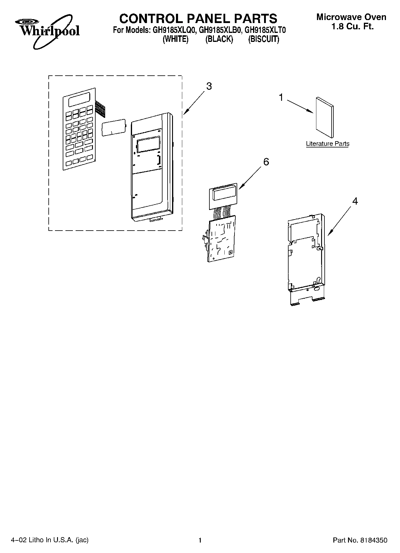 01 - CONTROL PANEL, LITERATURE