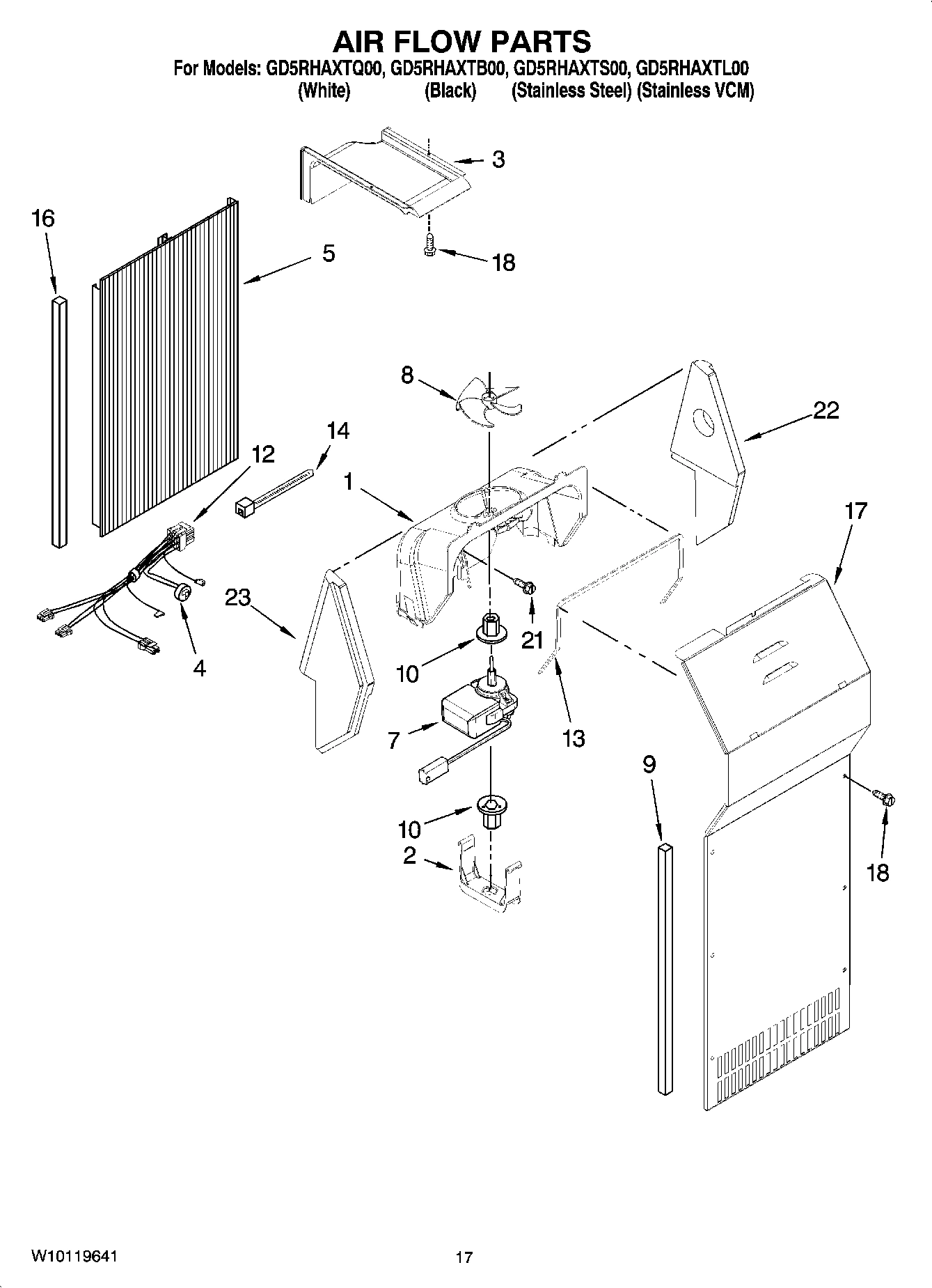 10 - AIR FLOW PARTS