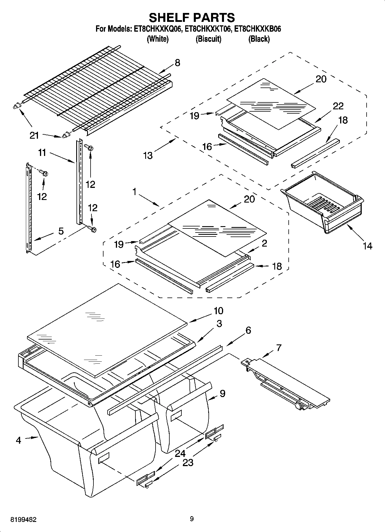 05 - SHELF PARTS, OPTIONAL PARTS