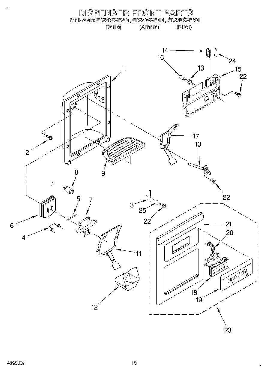 08 - DISPENSER FRONT