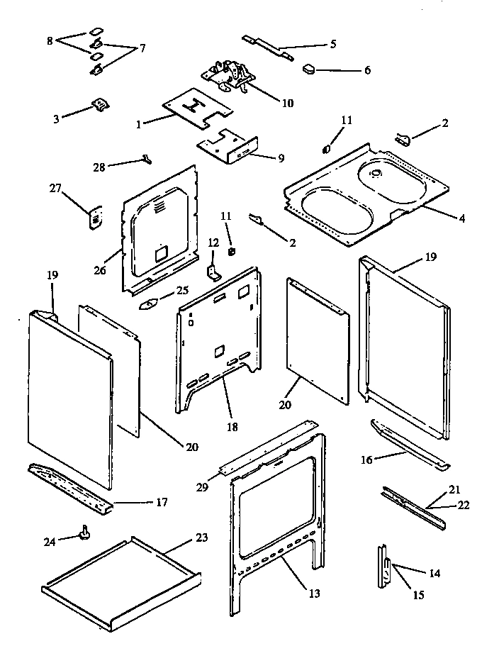 01 - CABINET ASSY
