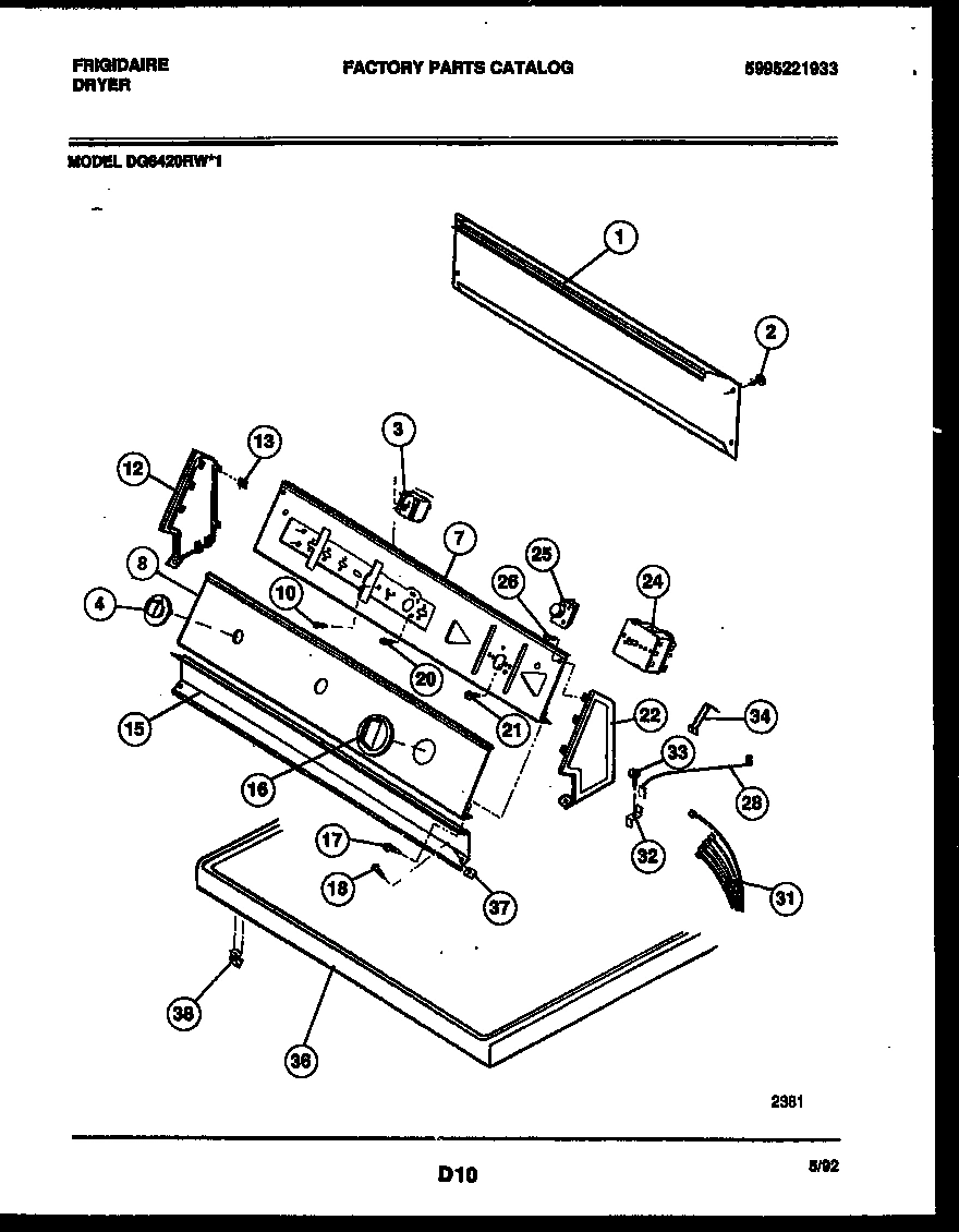 04 - CONSOLE AND CONTROL PARTS