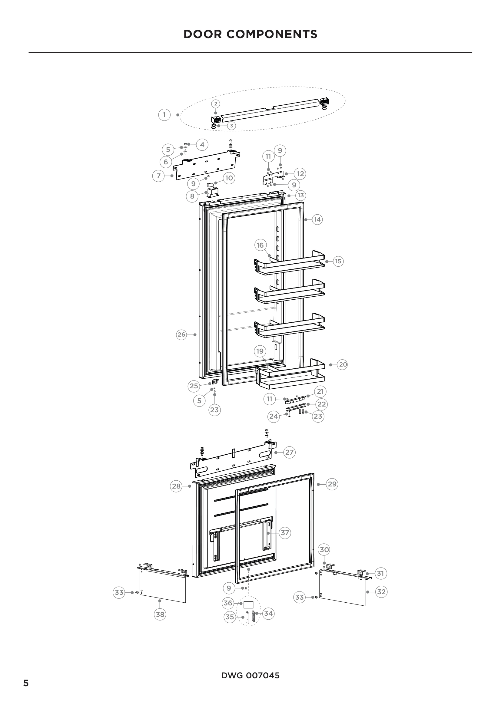 DOOR COMPONENTS