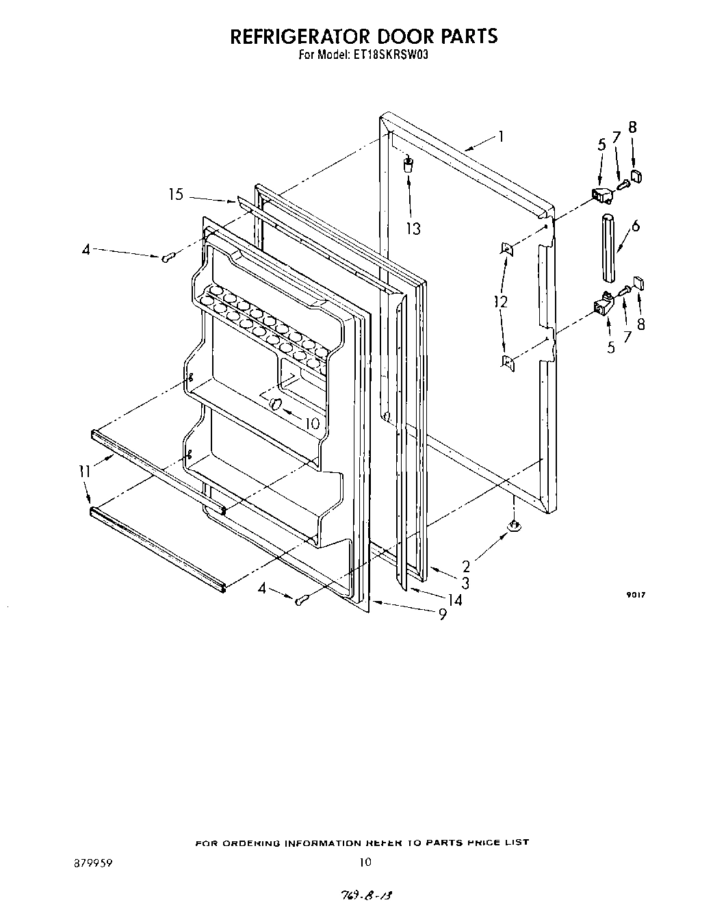 08 - REFRIGERATOR DOOR , LIT/OPTIONAL