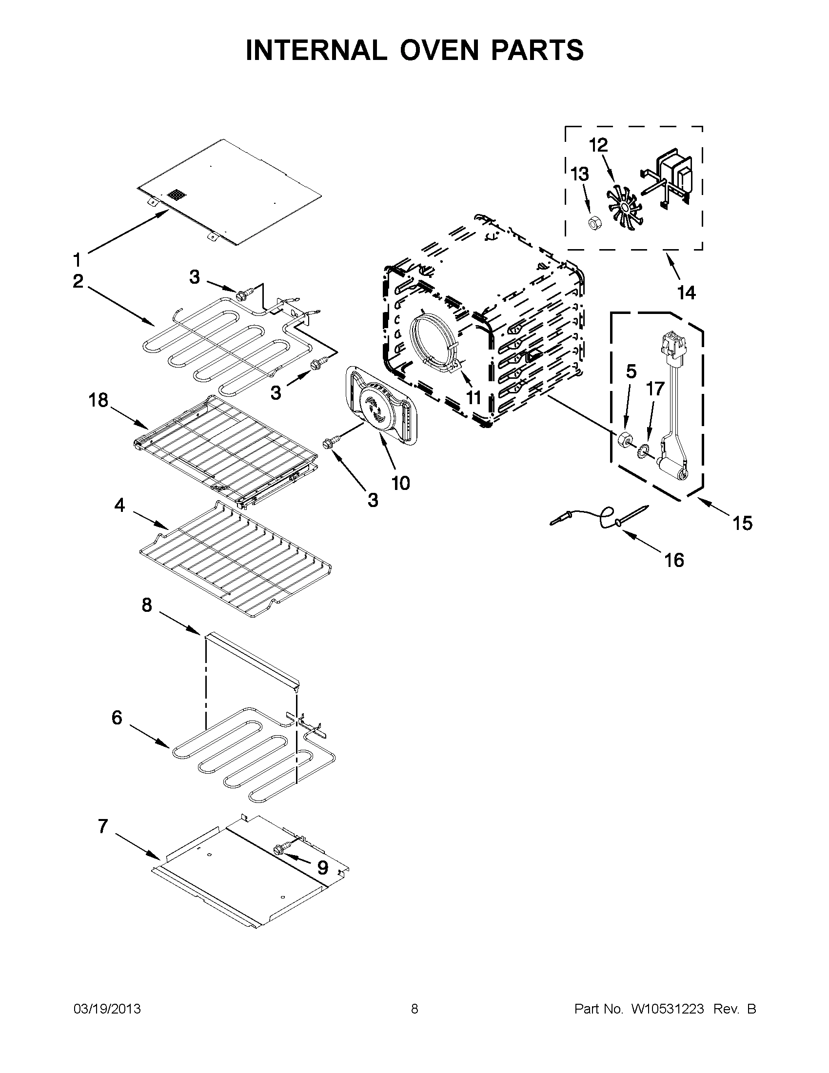 04 - INTERNAL OVEN PARTS