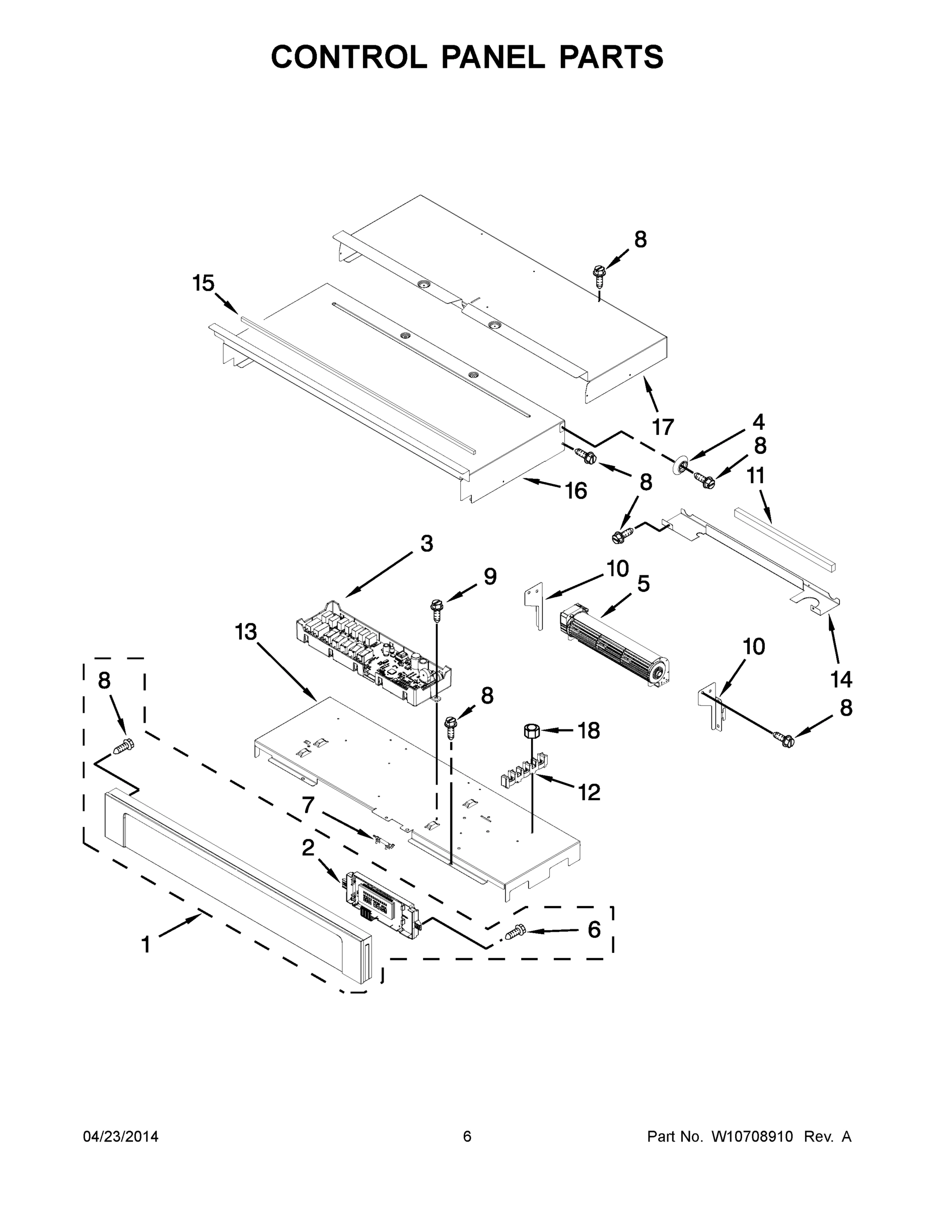 04 - CONTROL PANEL PARTS
