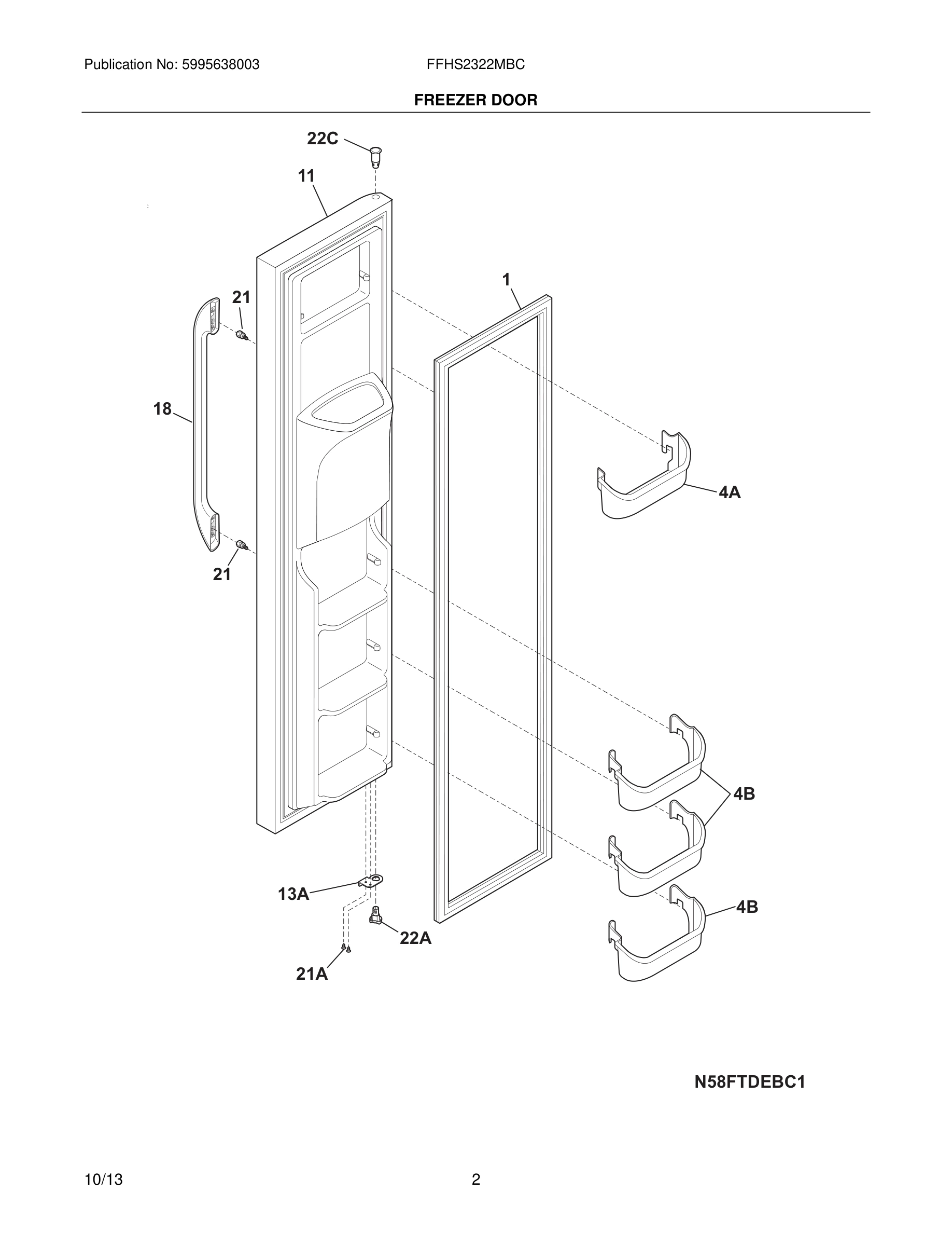 03 - FREEZER DOOR