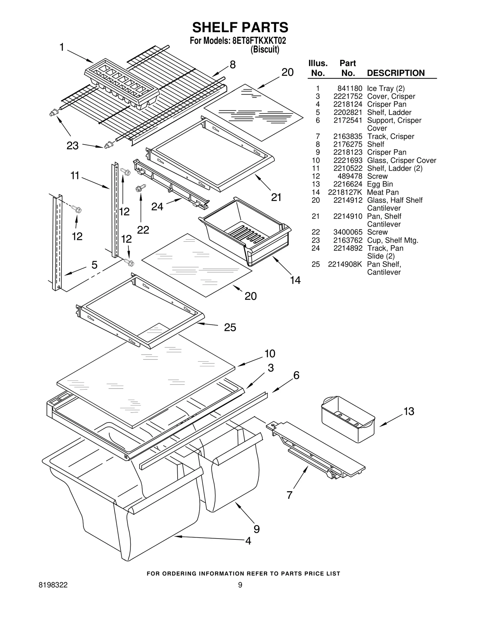 SHELF PARTS