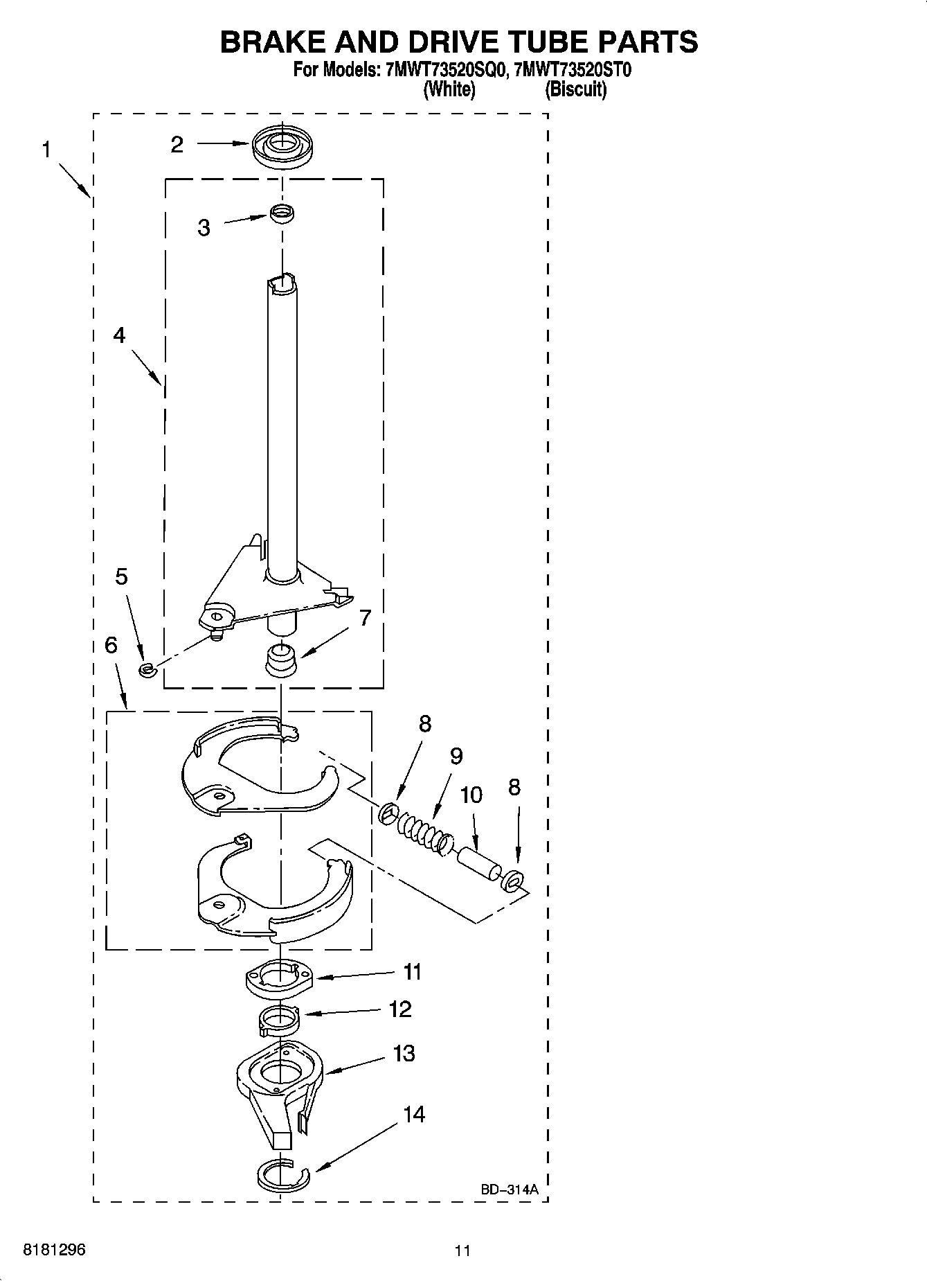 07 - BRAKE AND DRIVE TUBE PARTS