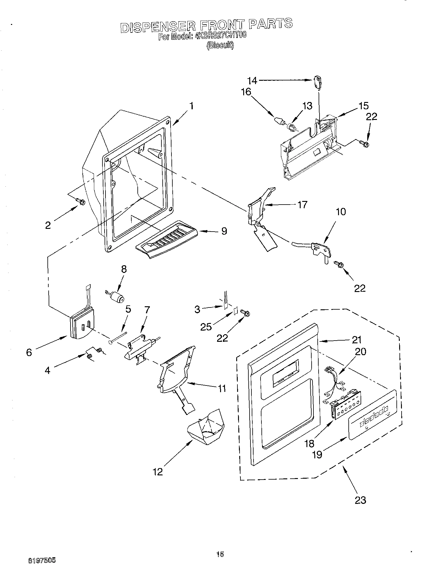 09 - DISPENSER FRONT