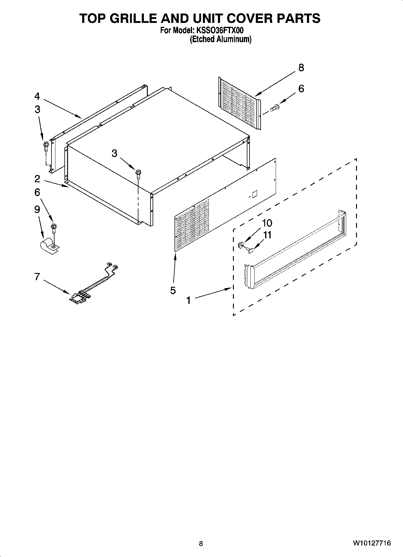 06 - TOP GRILLE AND UNIT COVER PARTS