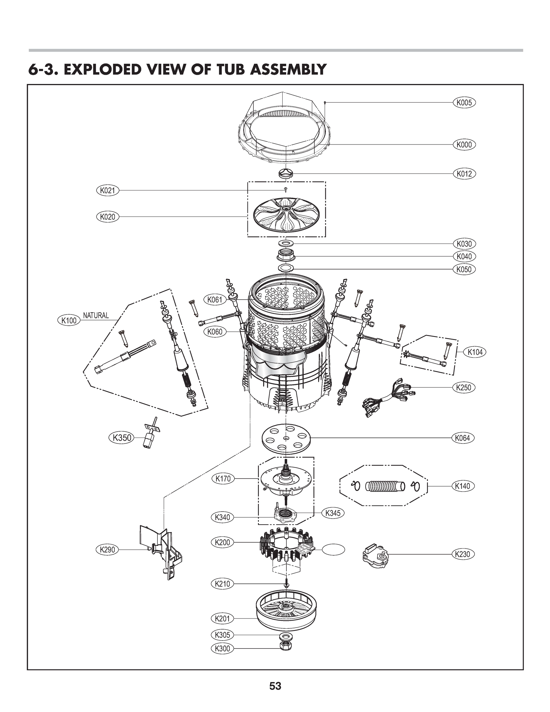 TUB ASSEMBLY