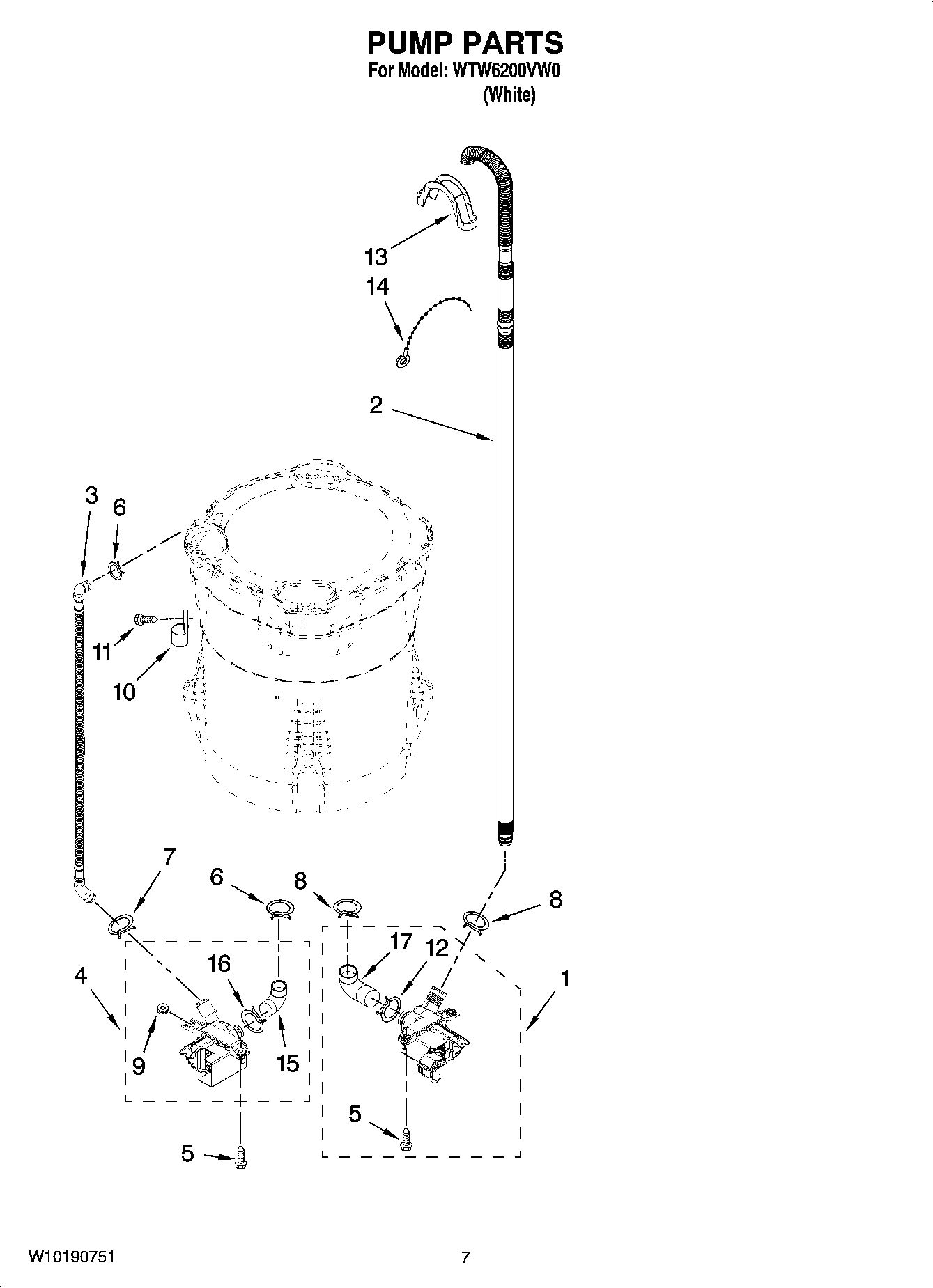 04 - PUMP PARTS, OPTIONAL PARTS (NOT INCLUDED)