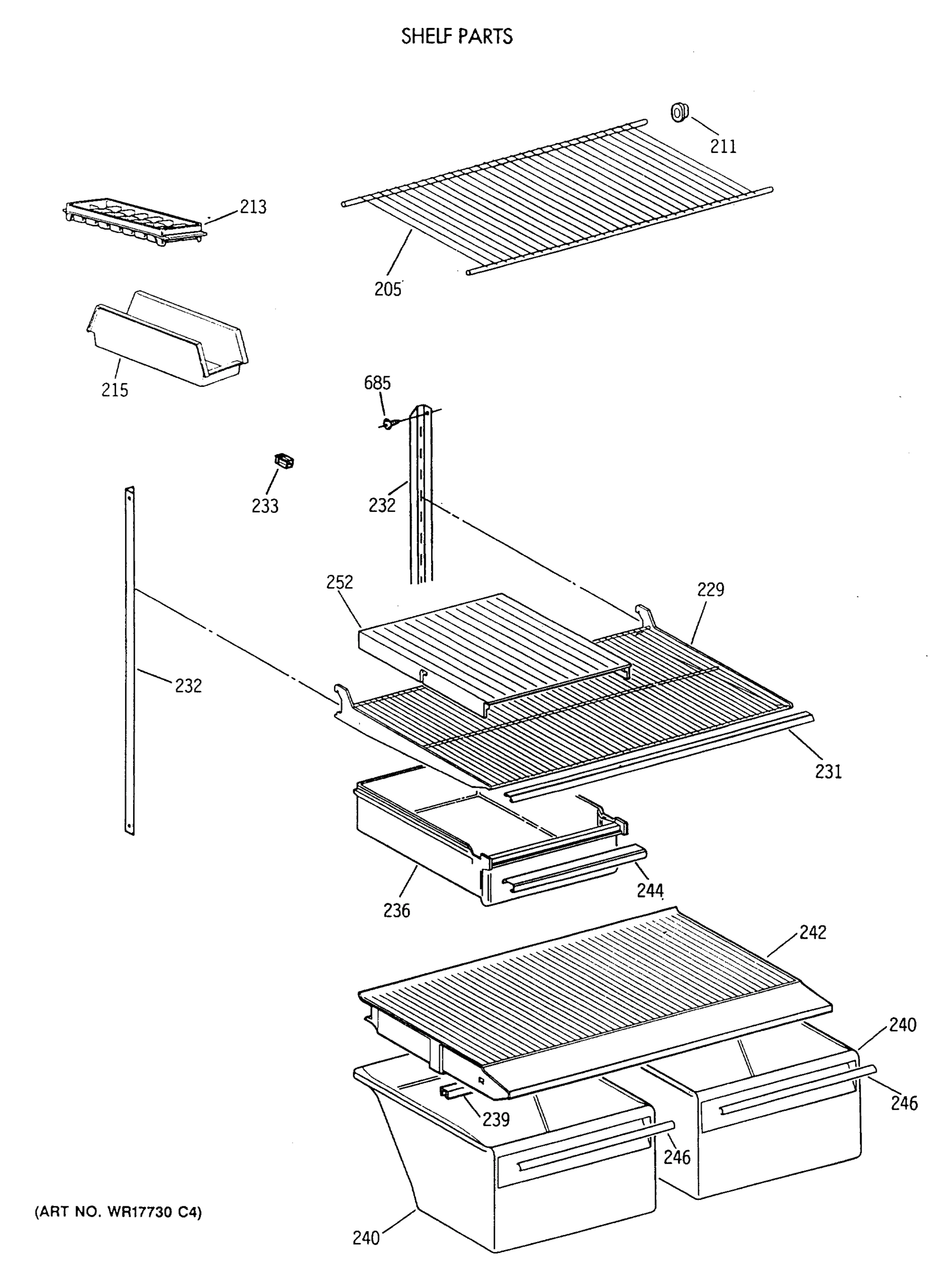 SHELF PARTS