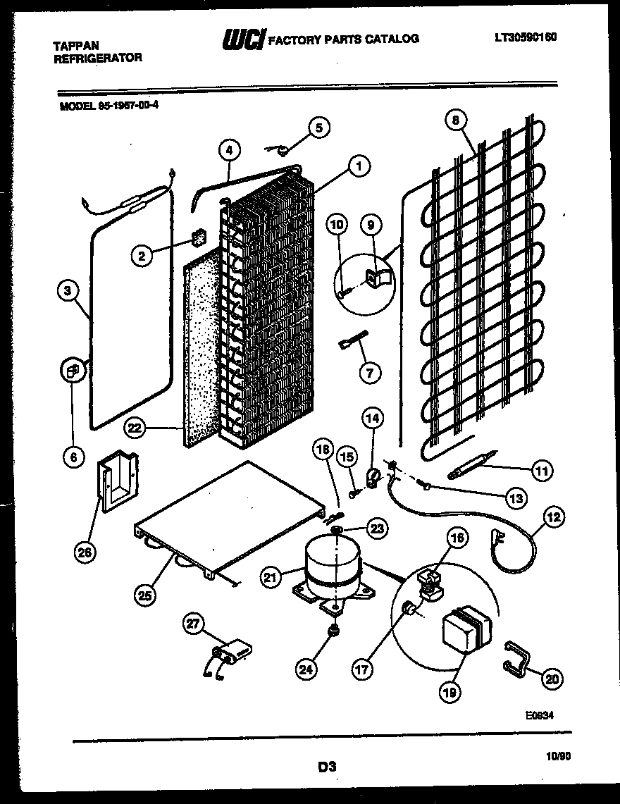 07 - SYSTEM AND AUTOMATIC DEFROST PARTS